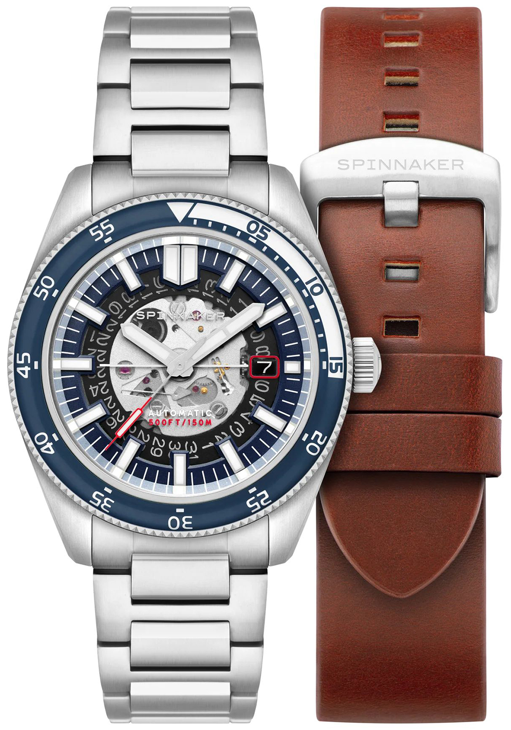 Spinnaker FLEUSS AUTOMATIC SEVERN EDITION MOONLIGHT BLUE SP-5118-22