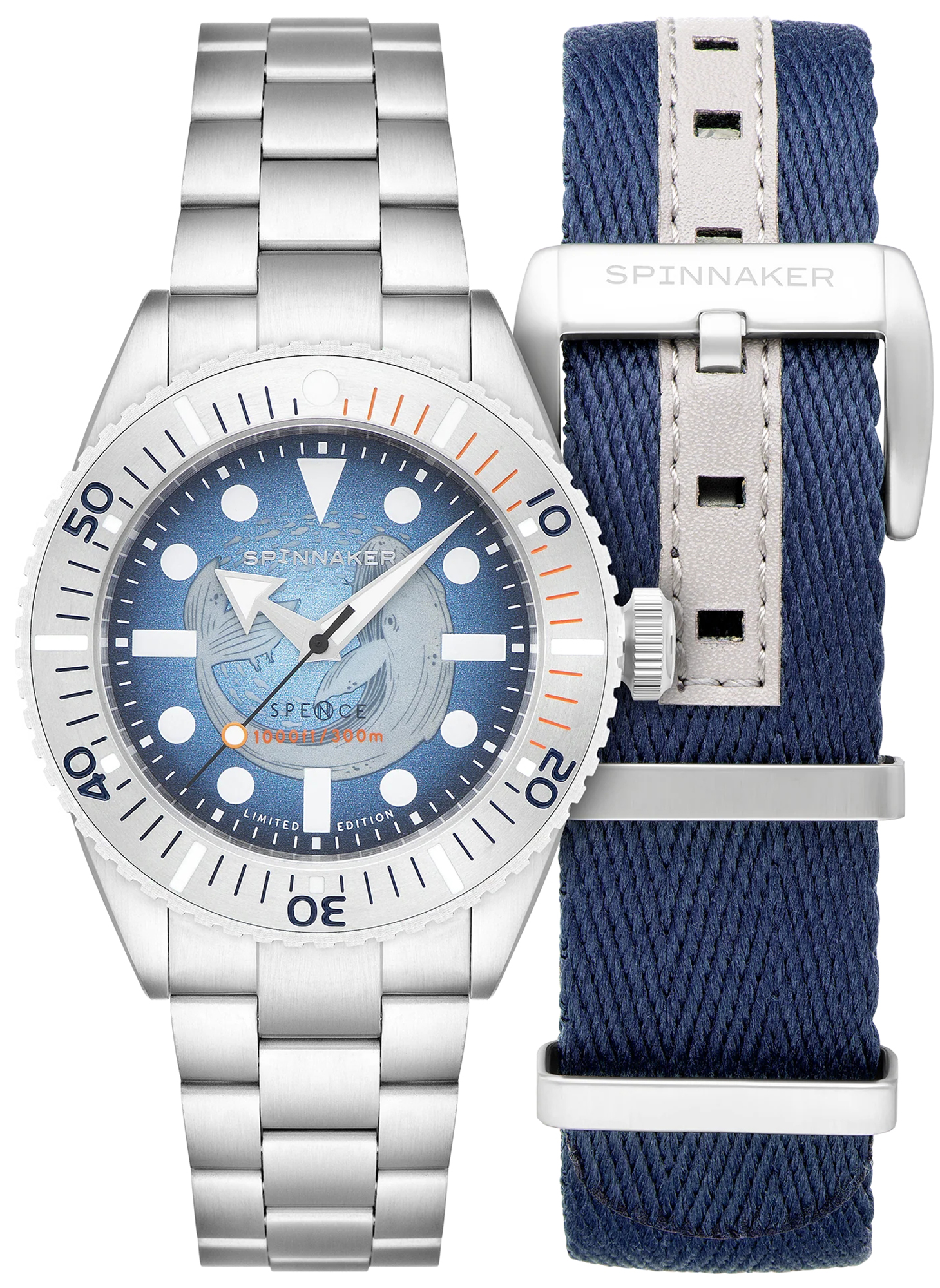 Spinnaker SPENCE 300 AUTOMATIC MARINE CONSERVATION SOCIETY LIMITED EDITION SP-5124-11