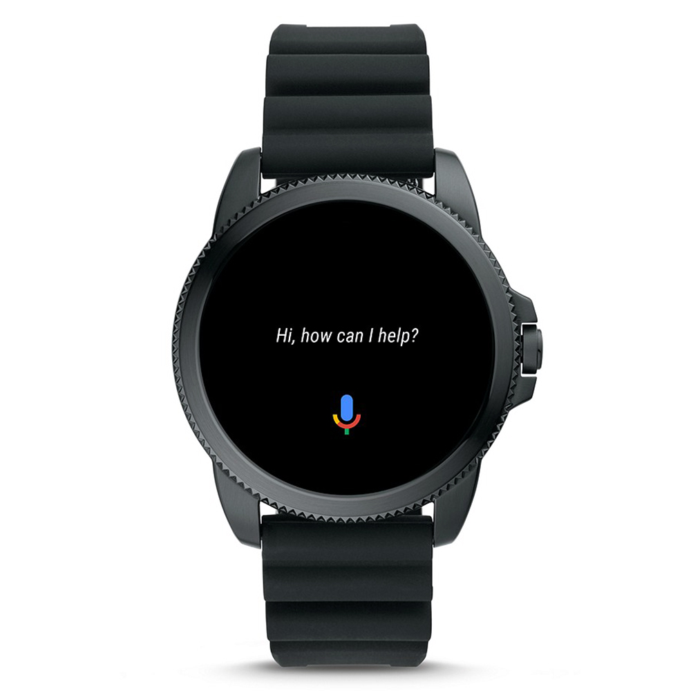 Fossil Smartwatch FTW4047 GEN 5E SMARTWATCH - BLACK SILICONE Fossil Q sportowy zegarek czarny - miniatura 9