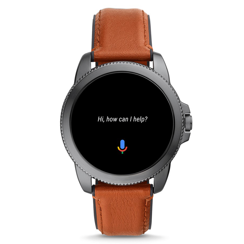 Fossil Smartwatch FTW4055 GEN 5E SMARTWATCH - BROWN LEATHER Fossil Q sportowy zegarek szary - miniatura 9