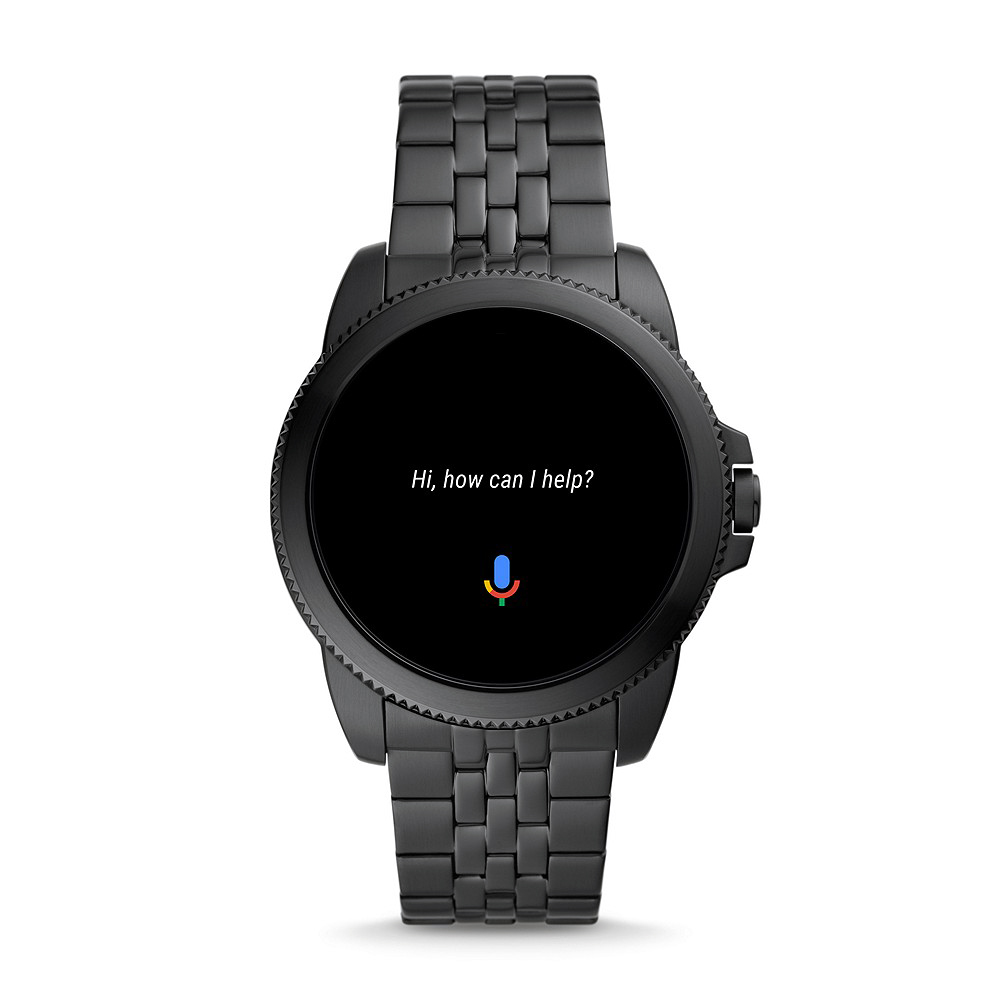 Fossil Smartwatch FTW4056 GEN 5E SMARTWATCH - BLACK STEEL Fossil Q sportowy zegarek czarny - miniatura 9
