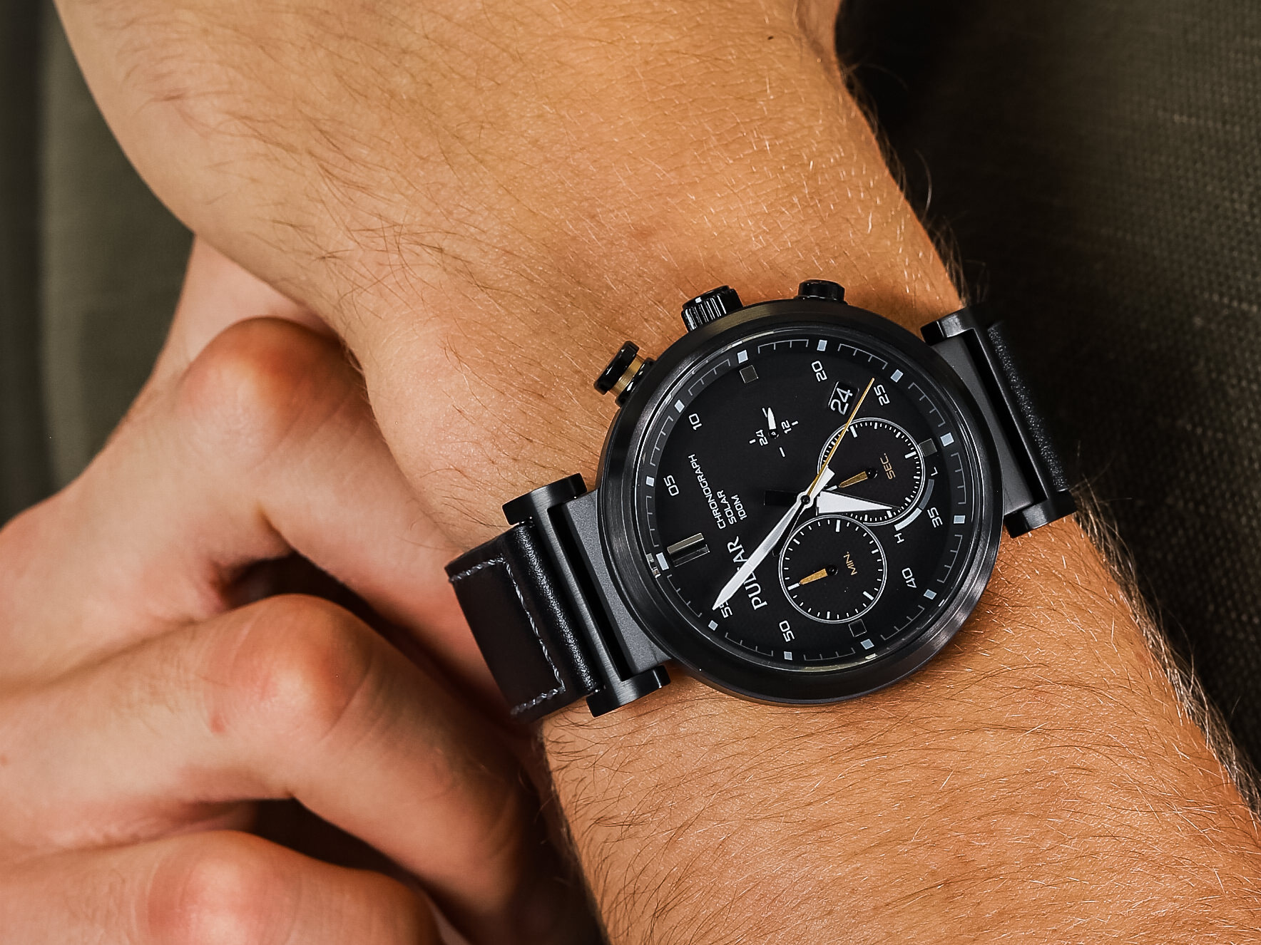 Pulsar PZ5071X1 Accelerator Chronograph Solar zegarek sportowy Sport - miniatura 4