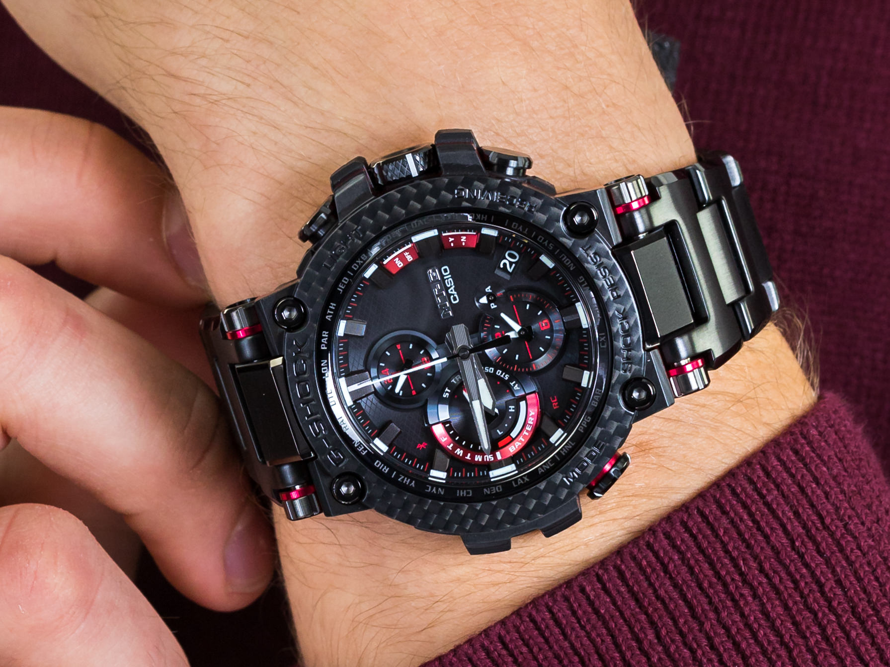 G-Shock MTG-B1000XBD-1AER zegarek sportowy G-Shock - miniatura 4