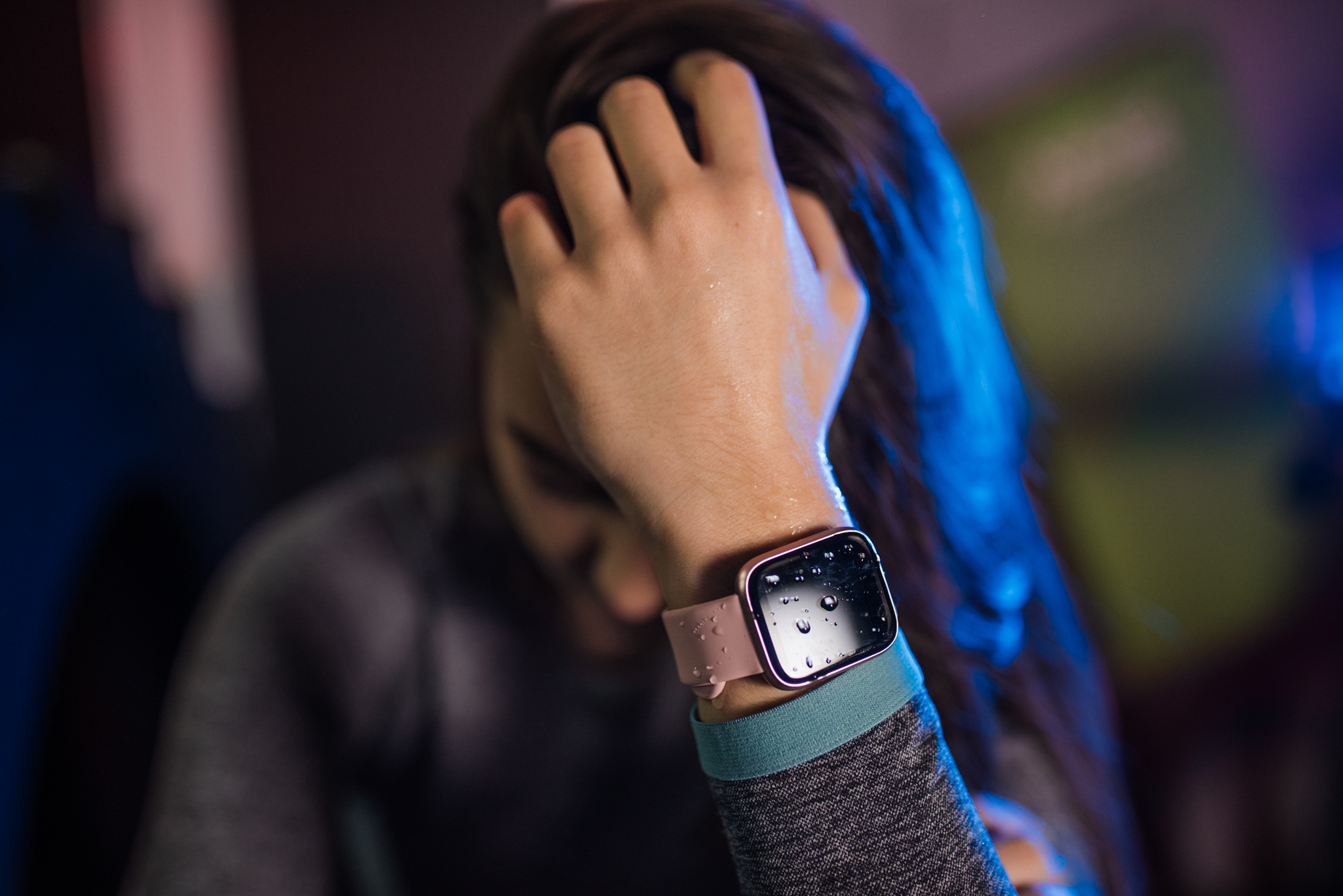 Garett 5903246287110 Smartwatch Garett Women Eva RT różowy Damskie sportowy zegarek różowe złoto