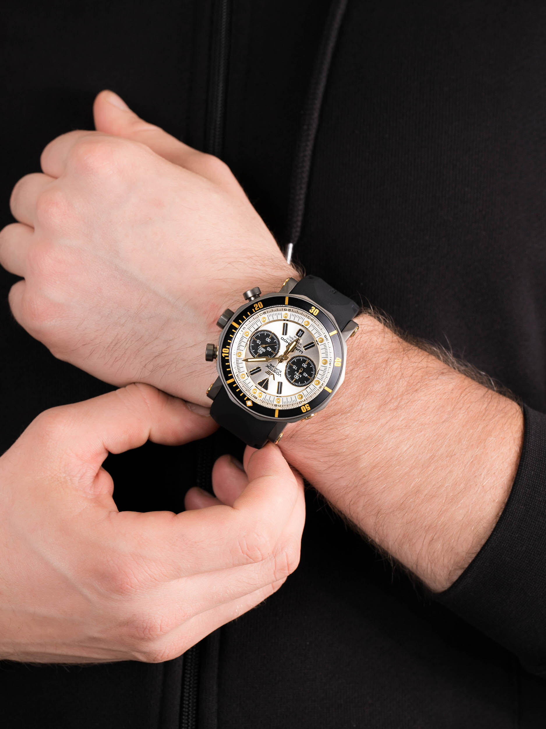 Vostok Europe 6S21-620E277 zegarek męski Lunokhod - miniatura 2