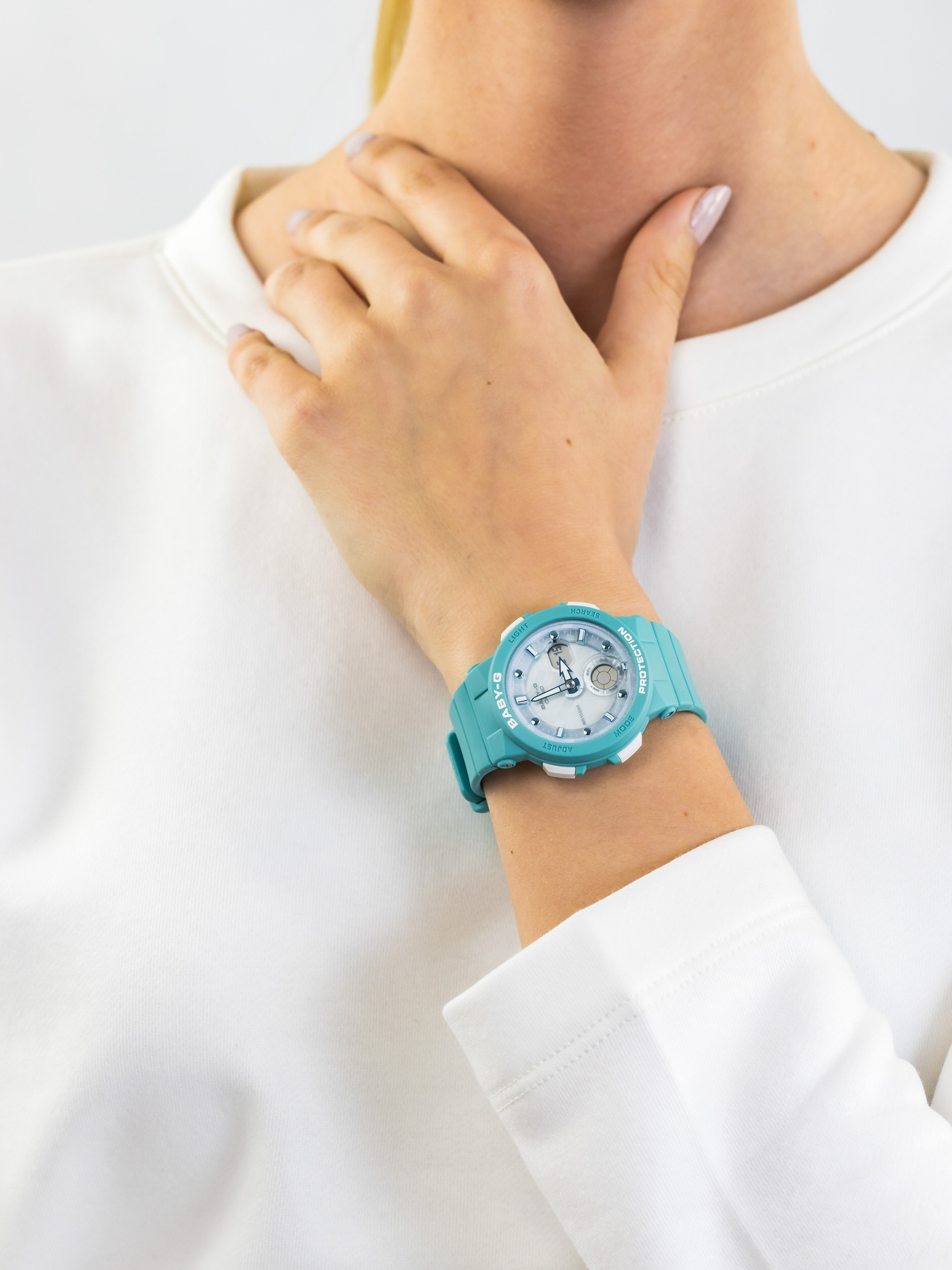 Casio BGA-250-2AER damski zegarek Baby-G pasek - miniatura 3