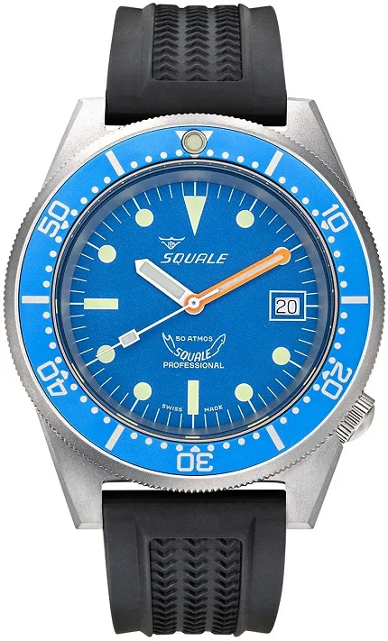 Squale 1521BLUEBLVO 1521 Blue Blasted - zdjęcie 1