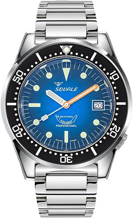 Squale 1521PROFDSQ20L 1521 Blue Ray Bracelet - zdjęcie 1