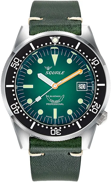 Squale 1521PROFGRPVE 1521 Green Ray - zdjęcie 1