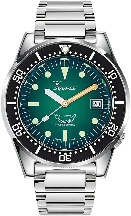 Squale 1521PROFGRSQ20L 1521 Green Ray Bracelet - zdjęcie 1