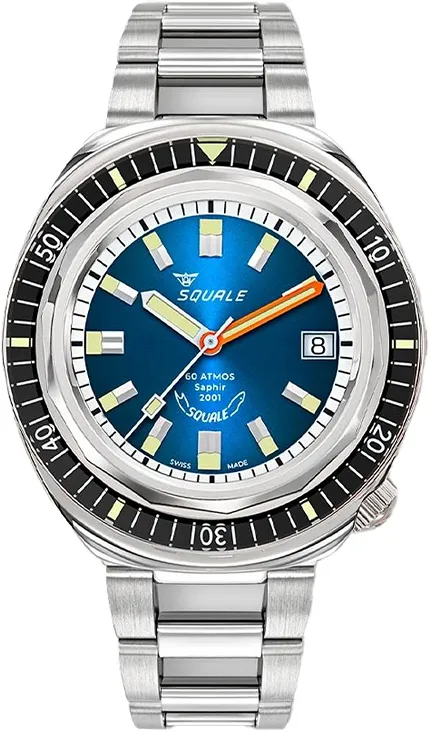 Squale 2001BKBLAC 2001 Sunray Blue - zdjęcie 1