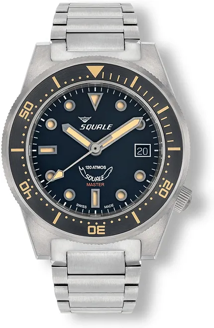 Squale MASTIBKBKTI20 Master Titanium 120 ATM - zdjęcie 1