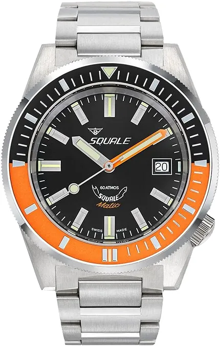 Squale MATICXSCSQ22B Matic Satin Orange Bracelet - zdjęcie 1