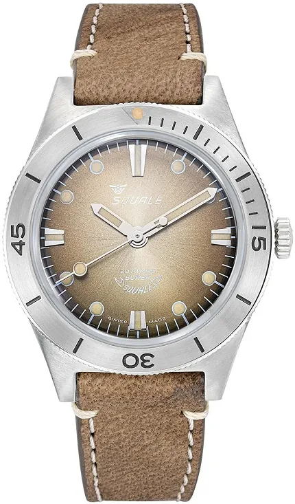 Squale SUPERSSBWPBW Super-Squale Sunray Brown Leather - zdjęcie 1