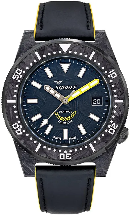 Squale T183AFCYRLY T-183 Forged Carbon Yellow - zdjęcie 1