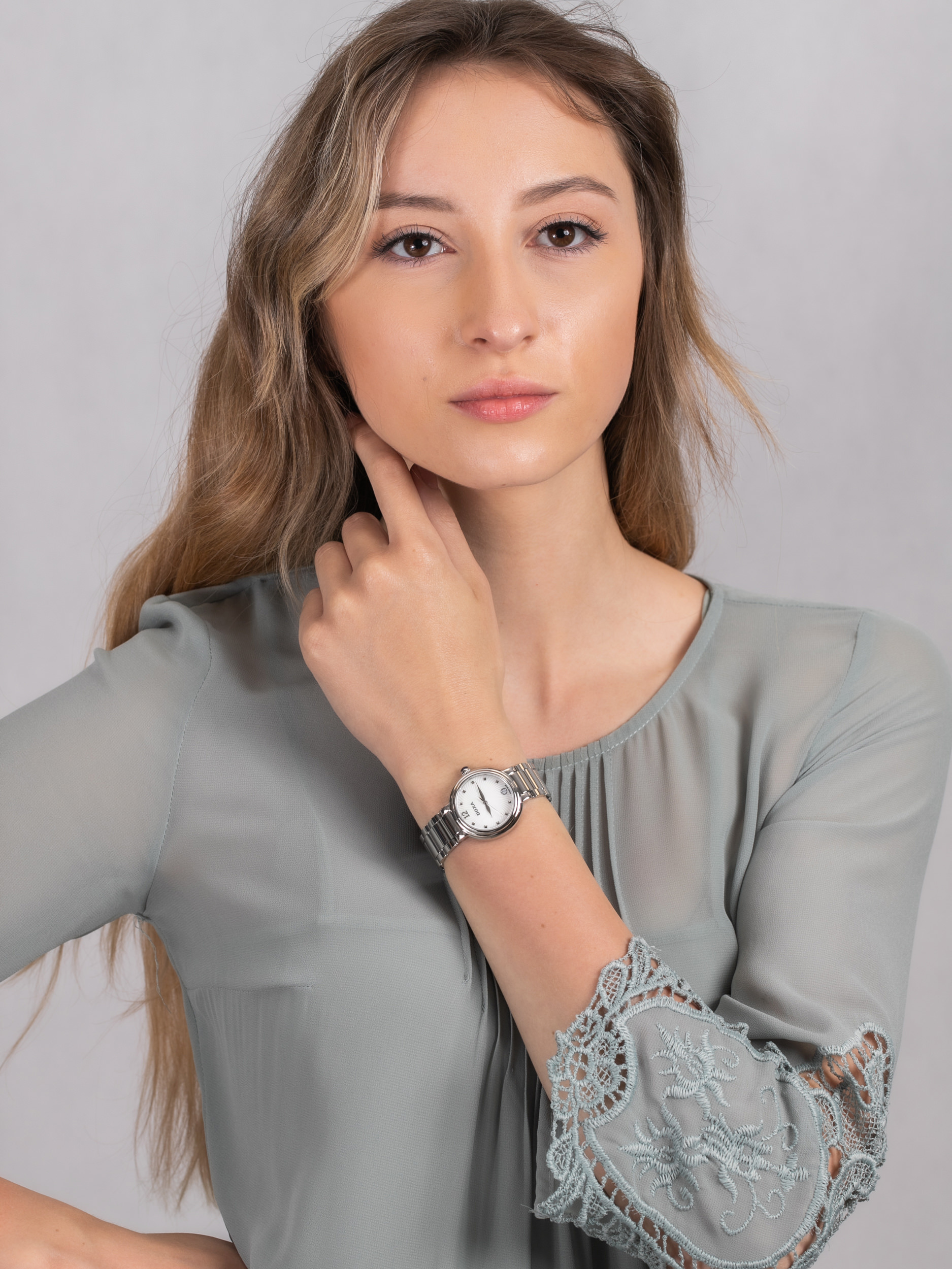 Doxa 510.15.056.10 zegarek damski Blue Stone - miniatura 2