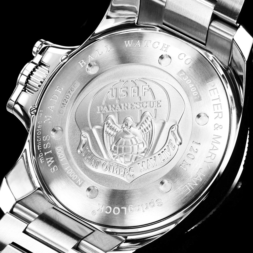 zegarek Ball DM2076C-S2CA-BK Engineer Hydrocarbon Airborne II COSC Chronometer Limited Editio Engineer Hydrocarbon szafirowe - miniatura 11