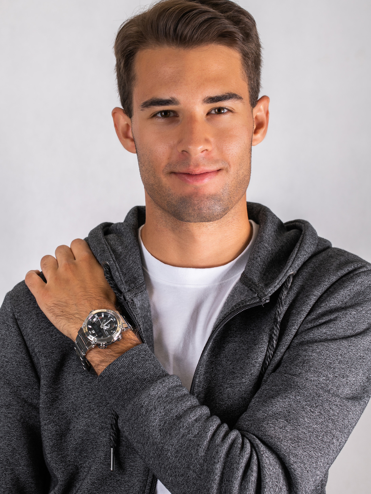 G-Shock GST-B200D-1AER zegarek męski G-SHOCK G-STEEL
