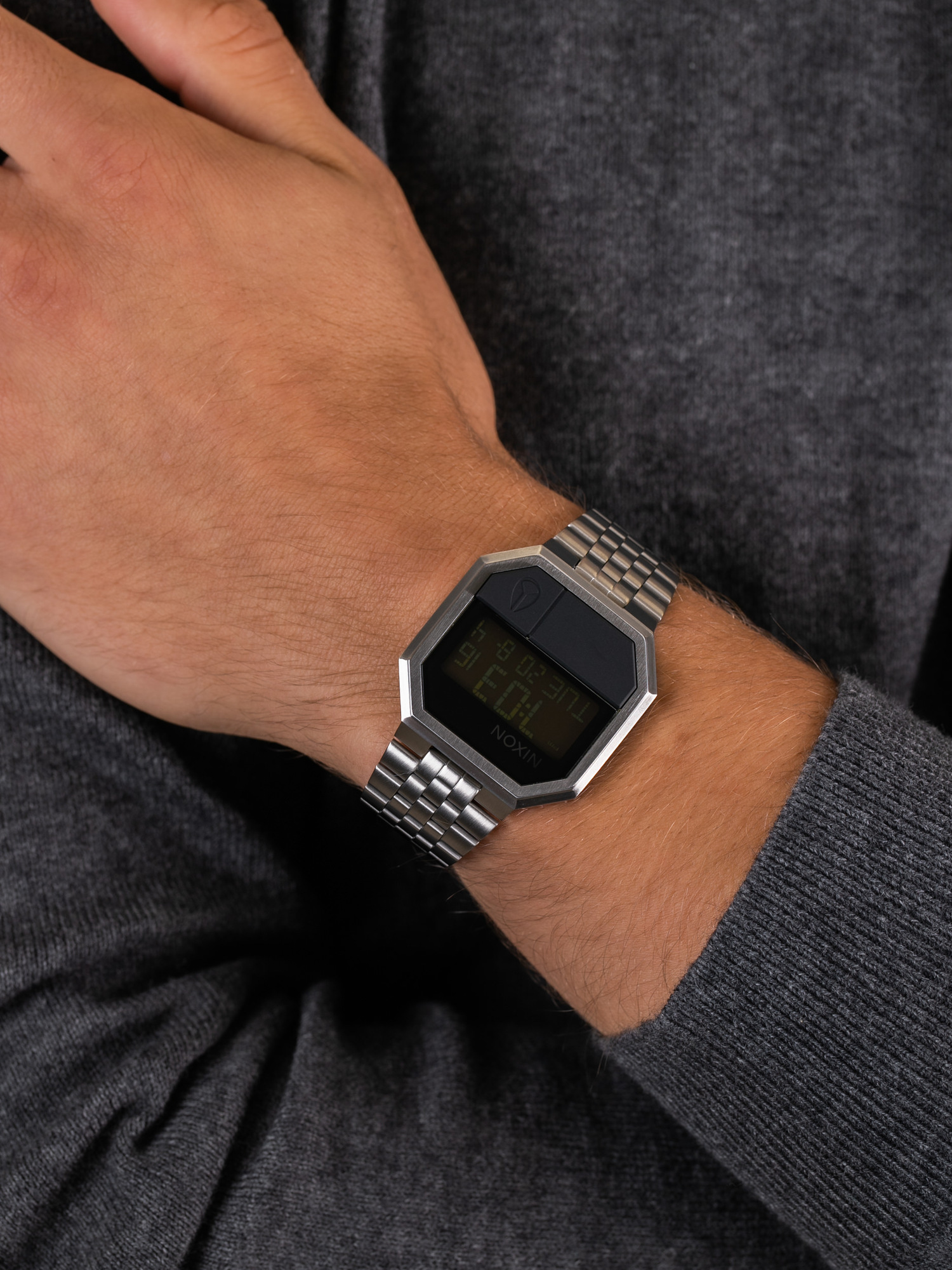 Nixon A158-000 męski zegarek RE-RUN bransoleta - miniatura 3