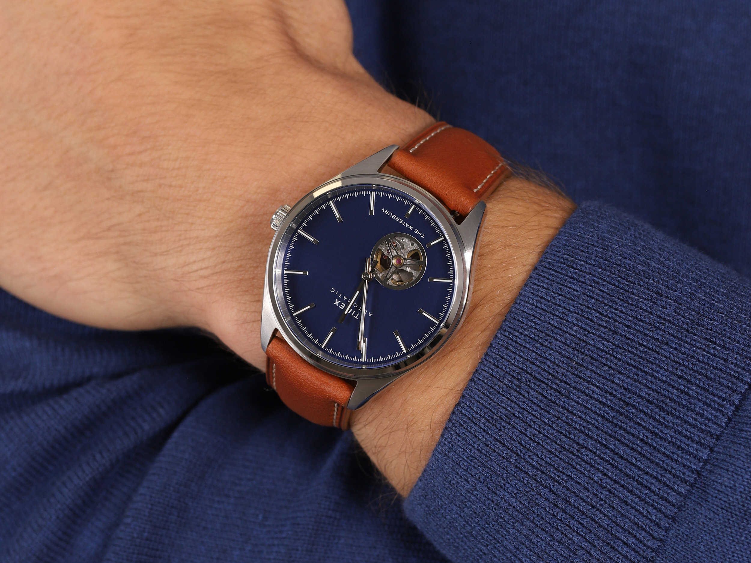 Timex TW2U37700 Waterbury zegarek klasyczny Waterbury - miniatura 4