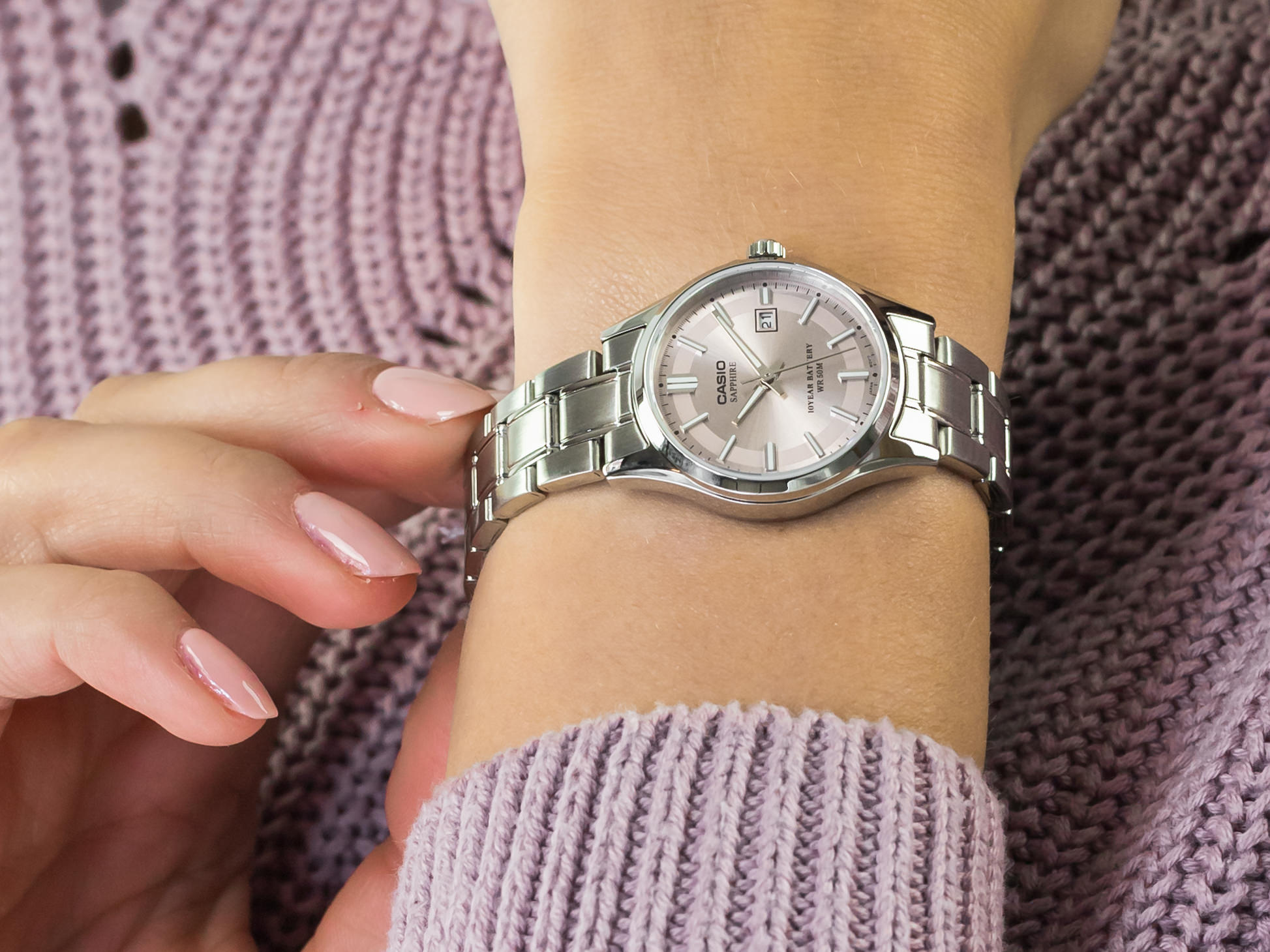 Casio LTS-100D-4AVEF zegarek klasyczny Klasyczne