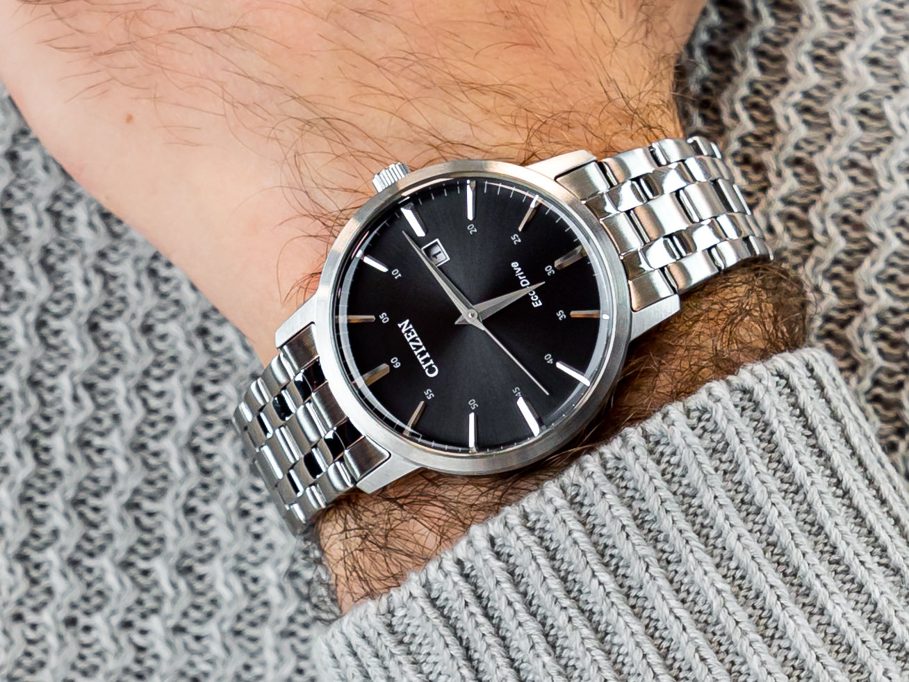 Citizen BM7460-88E zegarek klasyczny Ecodrive - miniatura 4