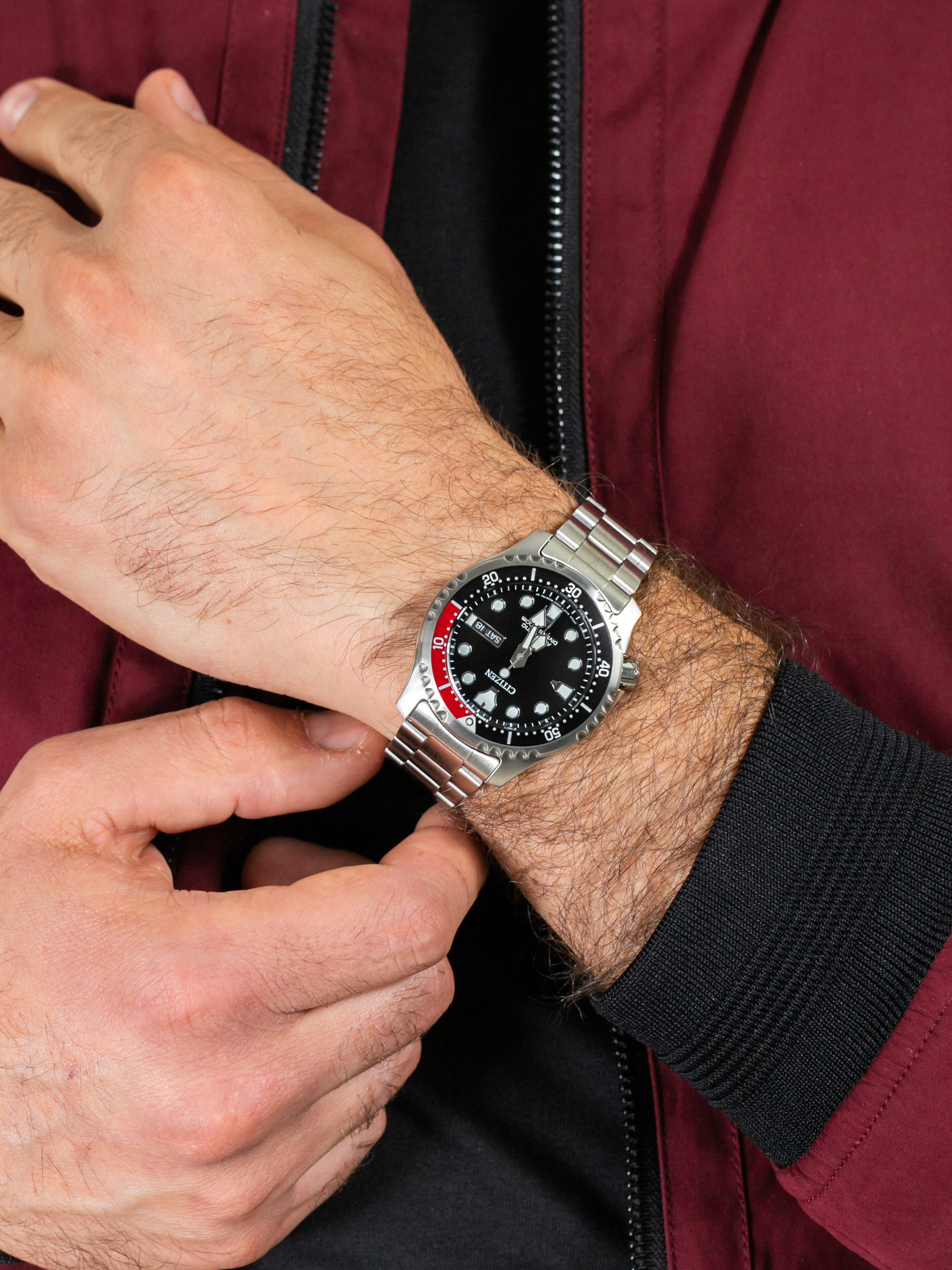 Citizen NY0085-86EE męski zegarek Promaster bransoleta