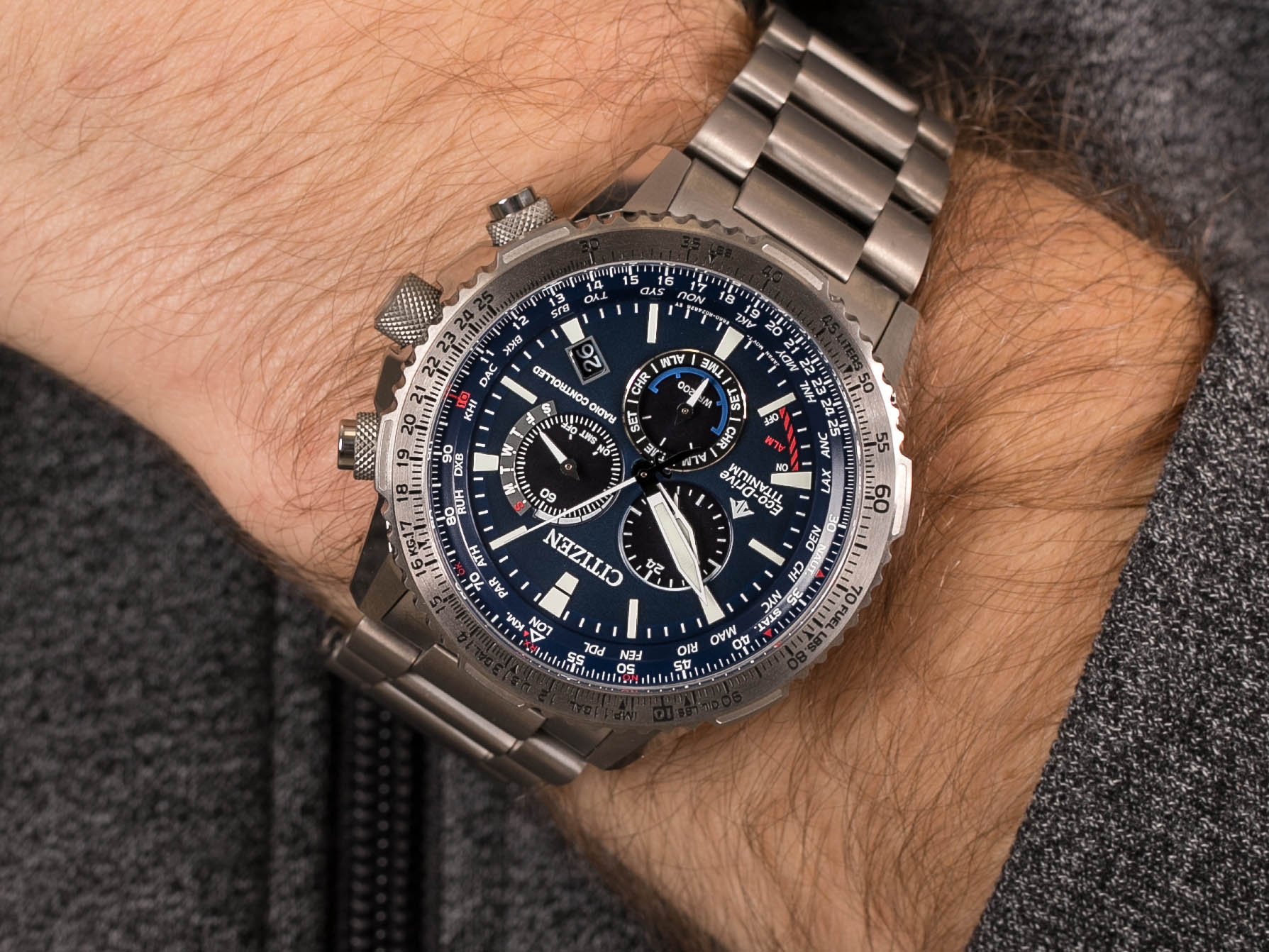Citizen CB5010-81L zegarek klasyczny Radio Controlled