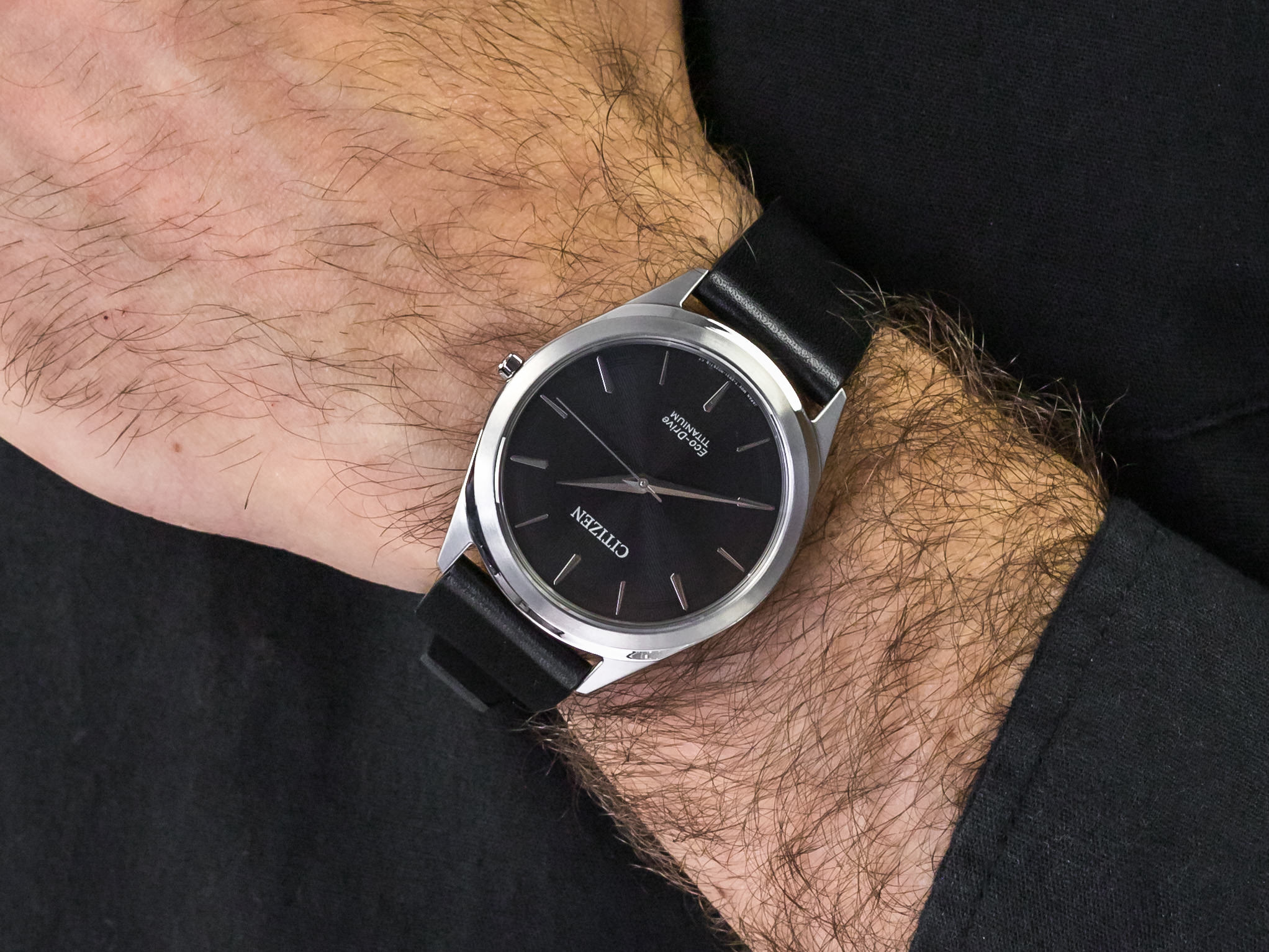 Citizen BJ6520-15E zegarek klasyczny Titanium - miniatura 4