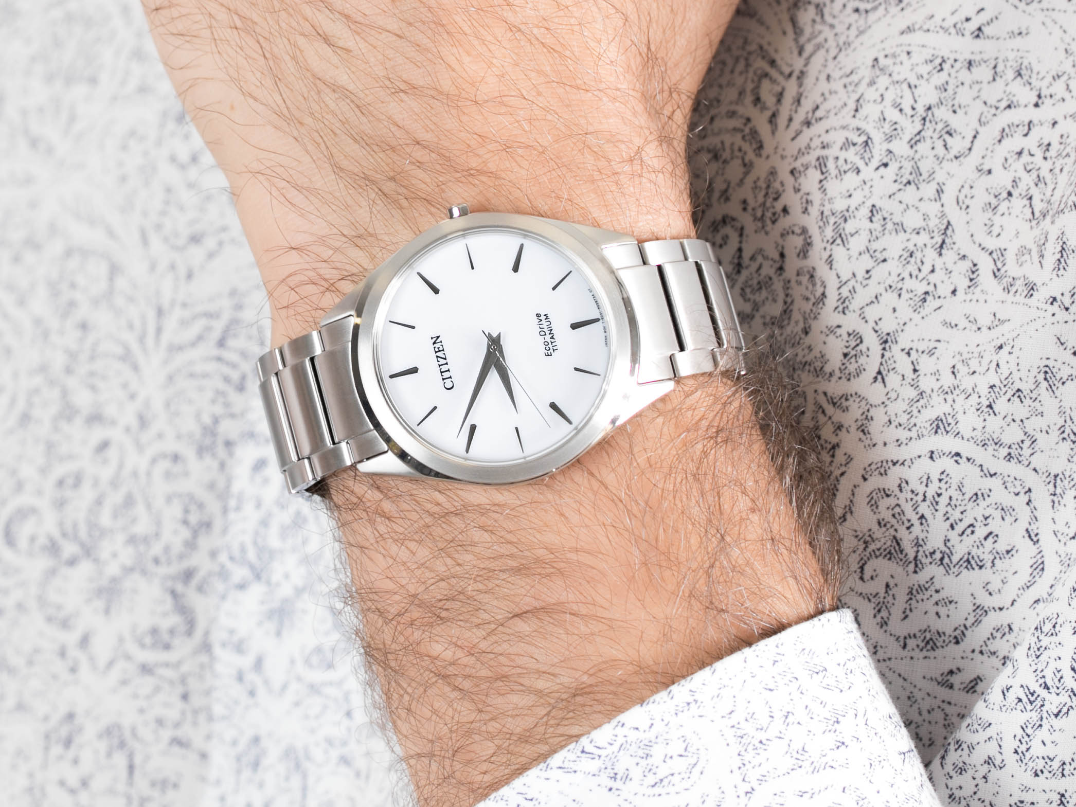 Citizen BJ6520-82A zegarek klasyczny Titanium - miniatura 4