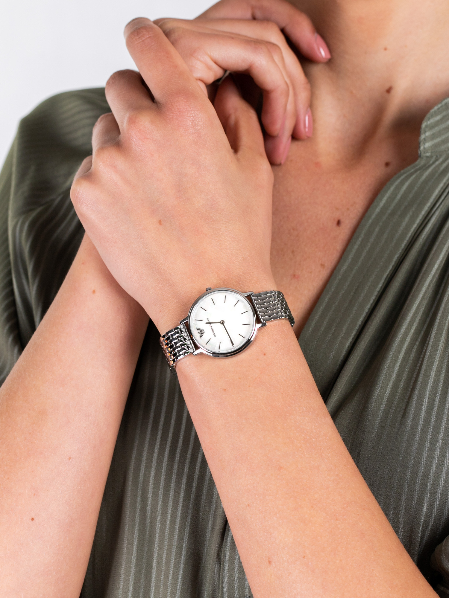 Emporio Armani AR11112 damski zegarek Ladies bransoleta - miniatura 3