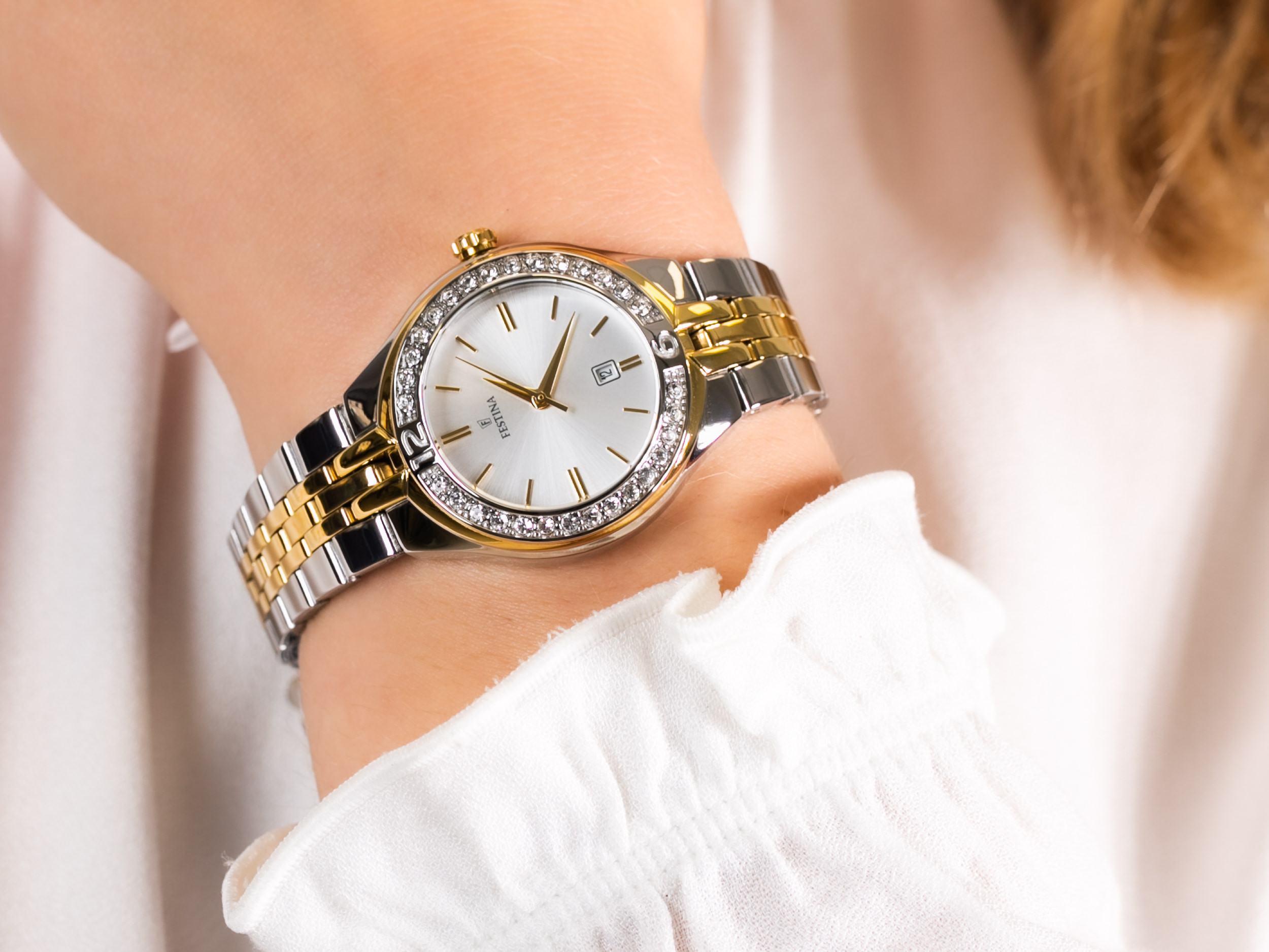 Festina F16868-1 Mademoiselle zegarek elegancki Classic - miniatura 4