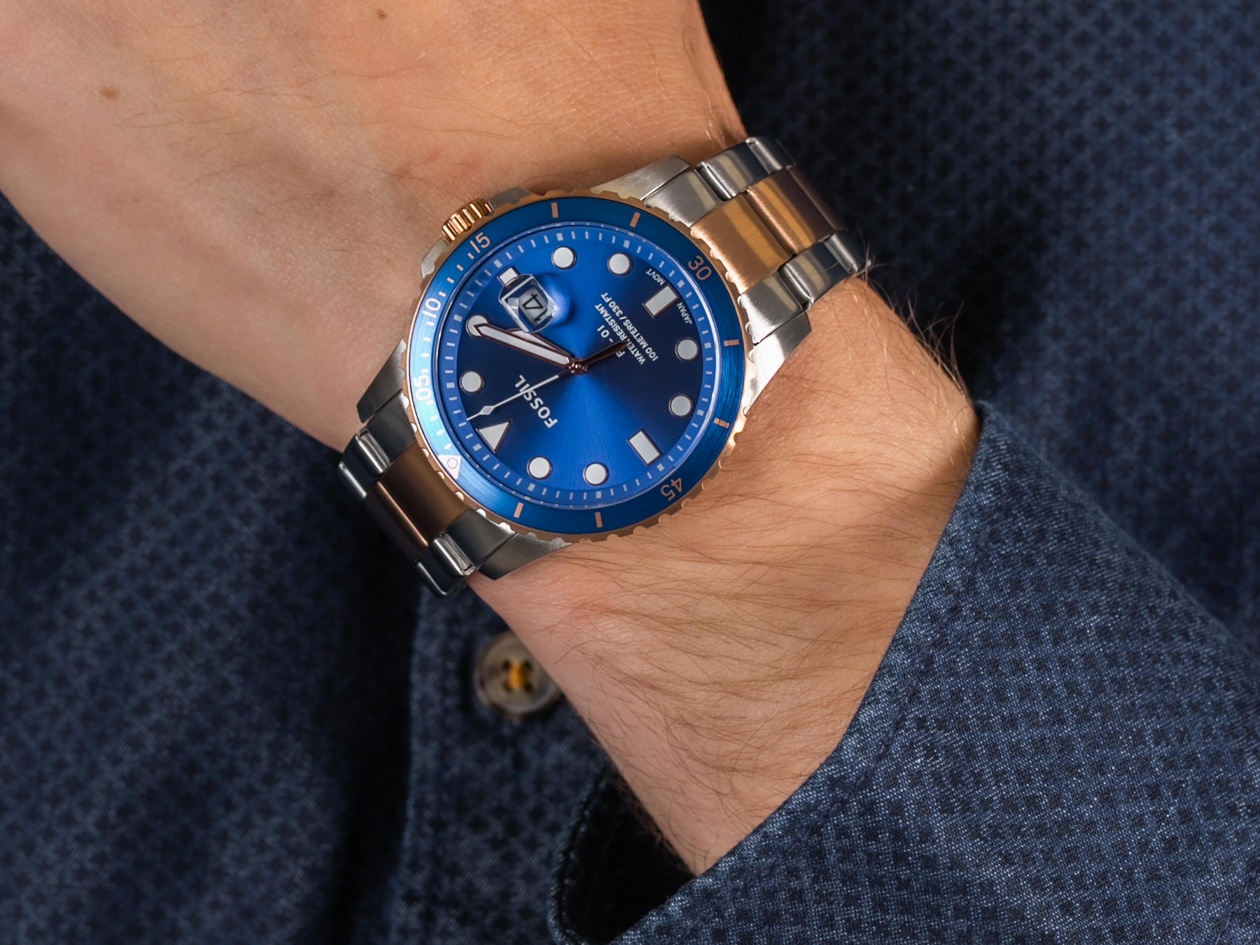 Fossil FS5654 FB-01 zegarek klasyczny FB-01 - miniatura 4