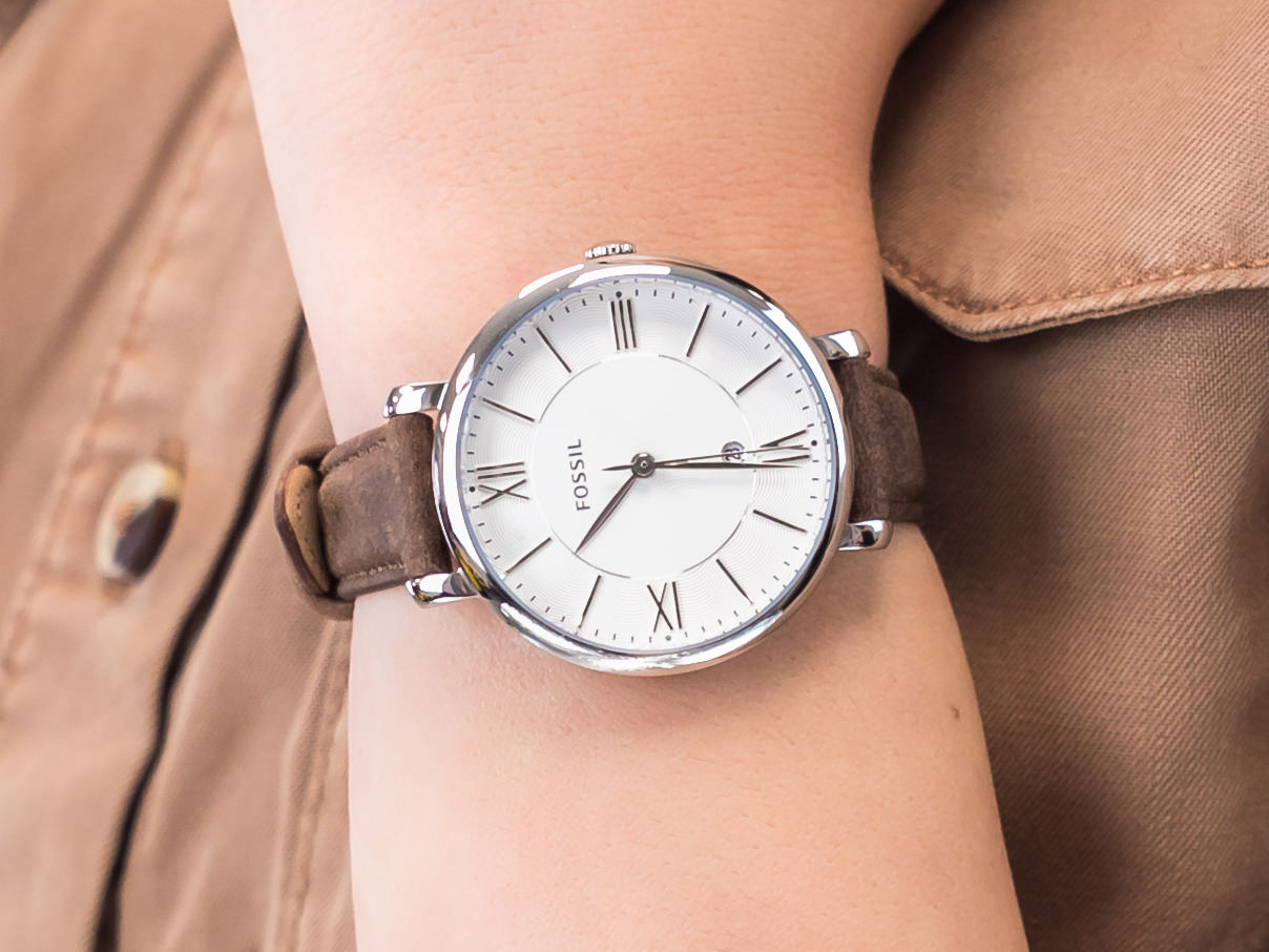 zegarek Fossil ES3708 srebrny Jacqueline