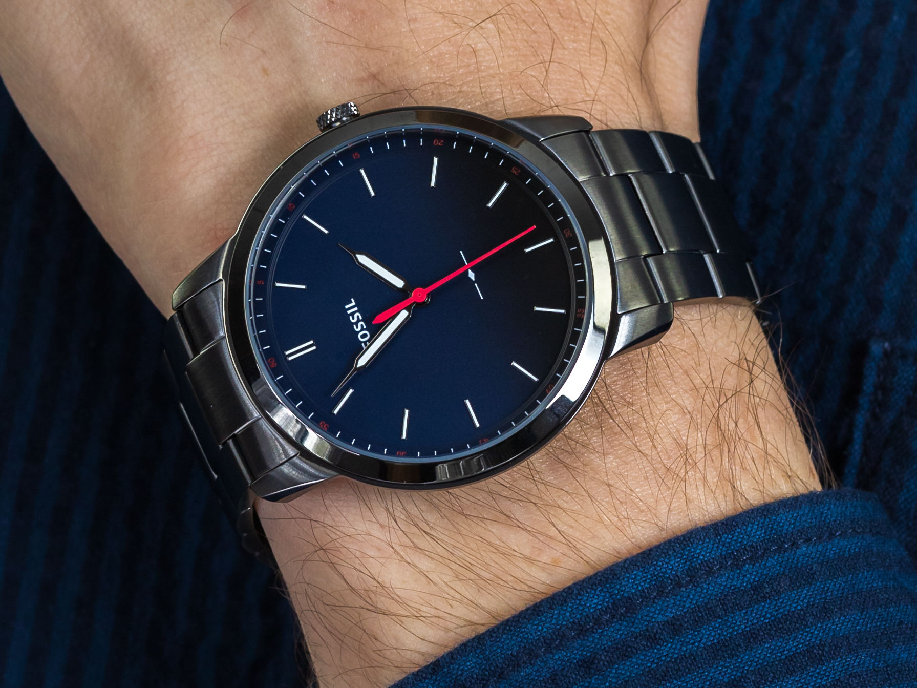 Fossil FS5377 THE MINIMALIST 3H zegarek klasyczny The Minimalist - miniatura 4