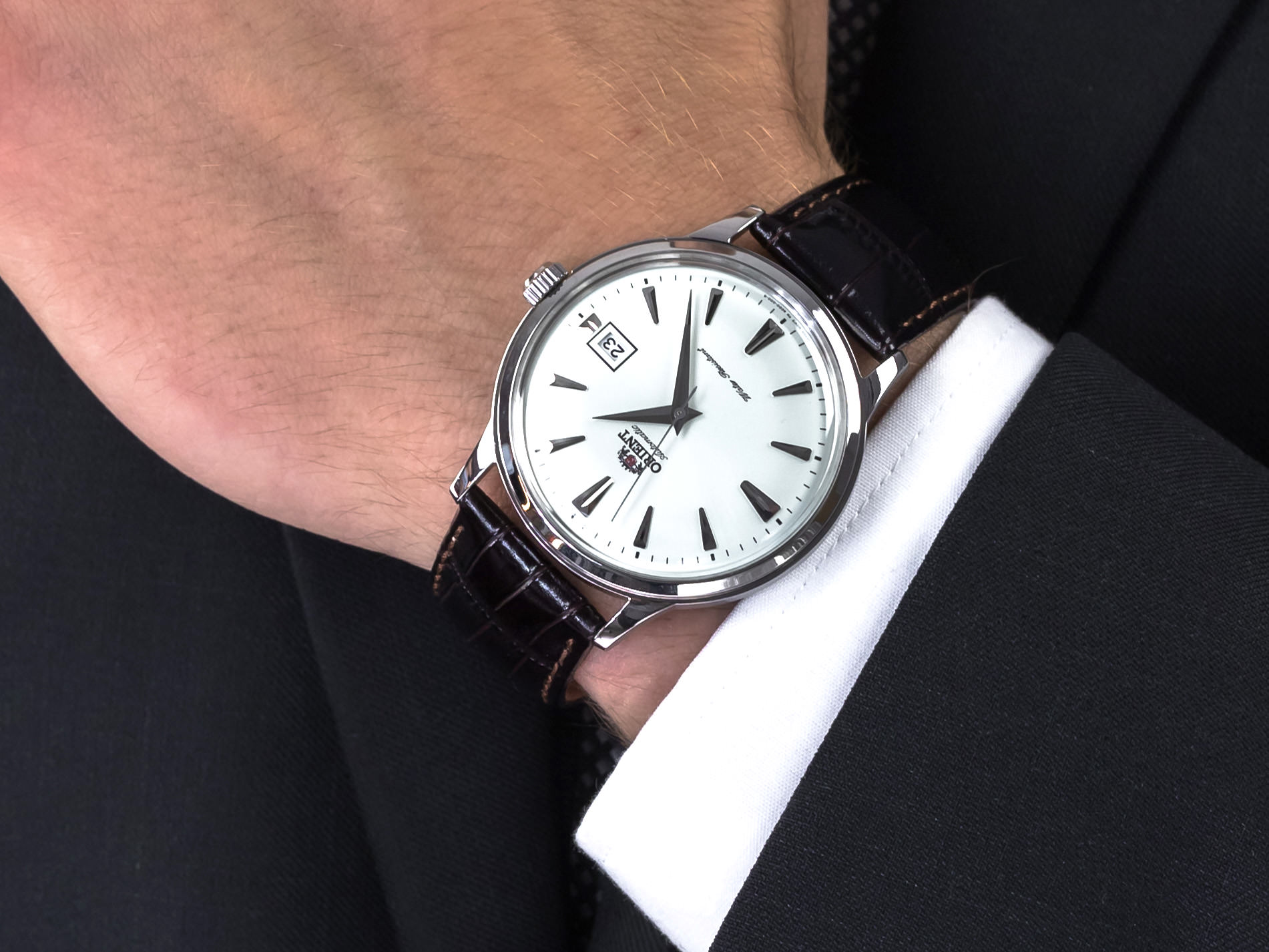 Orient FAC00005W0 2nd Generation Bambino zegarek klasyczny Classic - miniatura 4