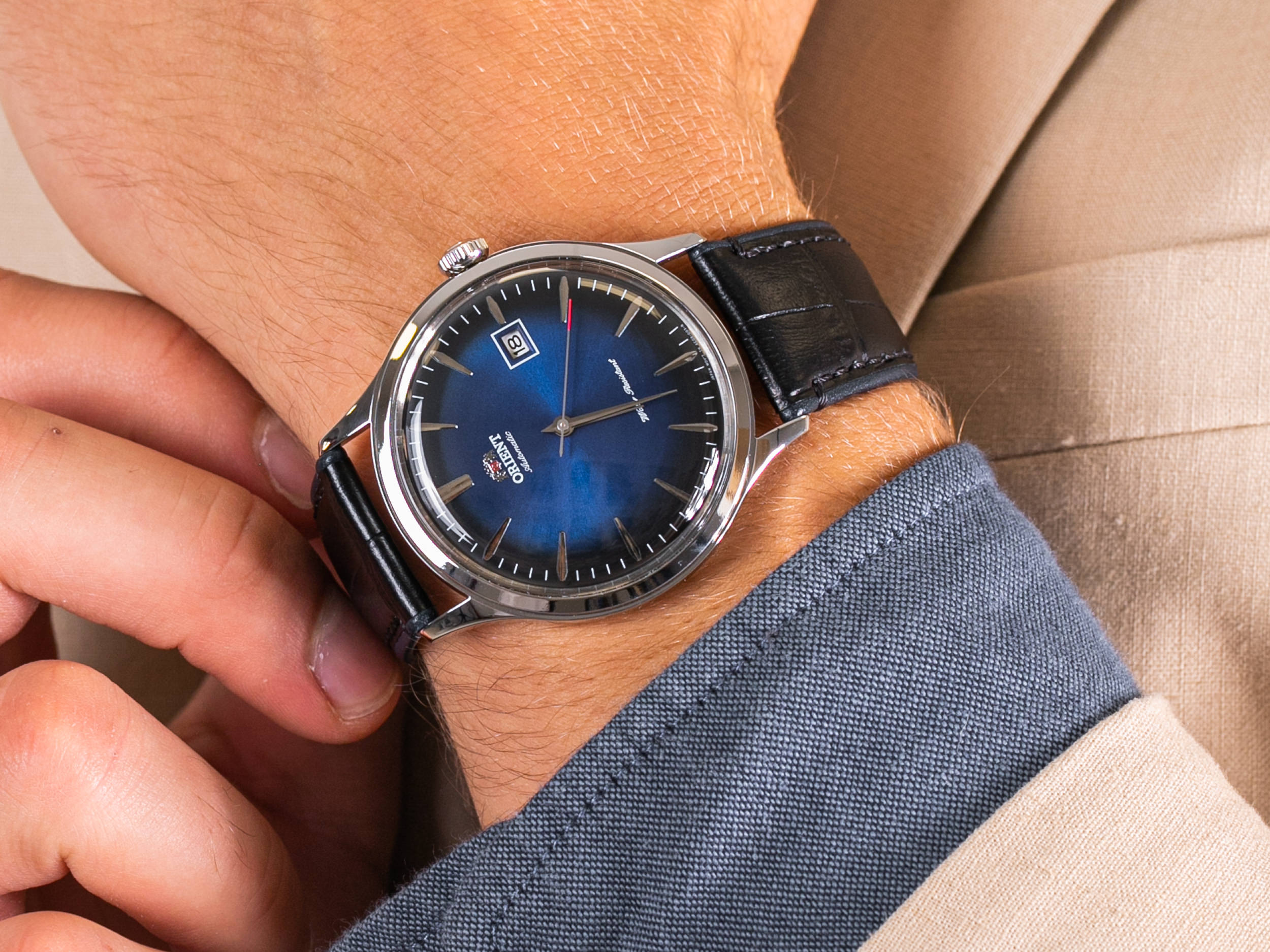 Orient FAC08004D0 Bambino Version 4 Classic Automatic zegarek klasyczny Classic - miniatura 4