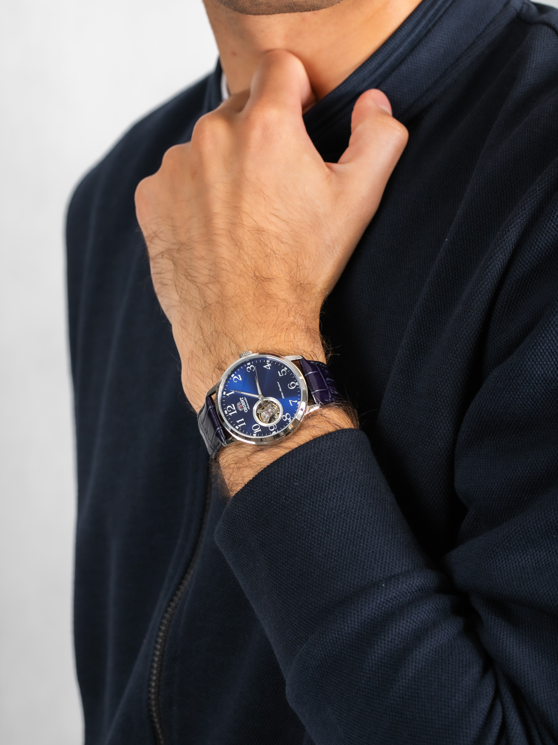 Orient RA-AG0011L10B męski zegarek Classic pasek - miniatura 3