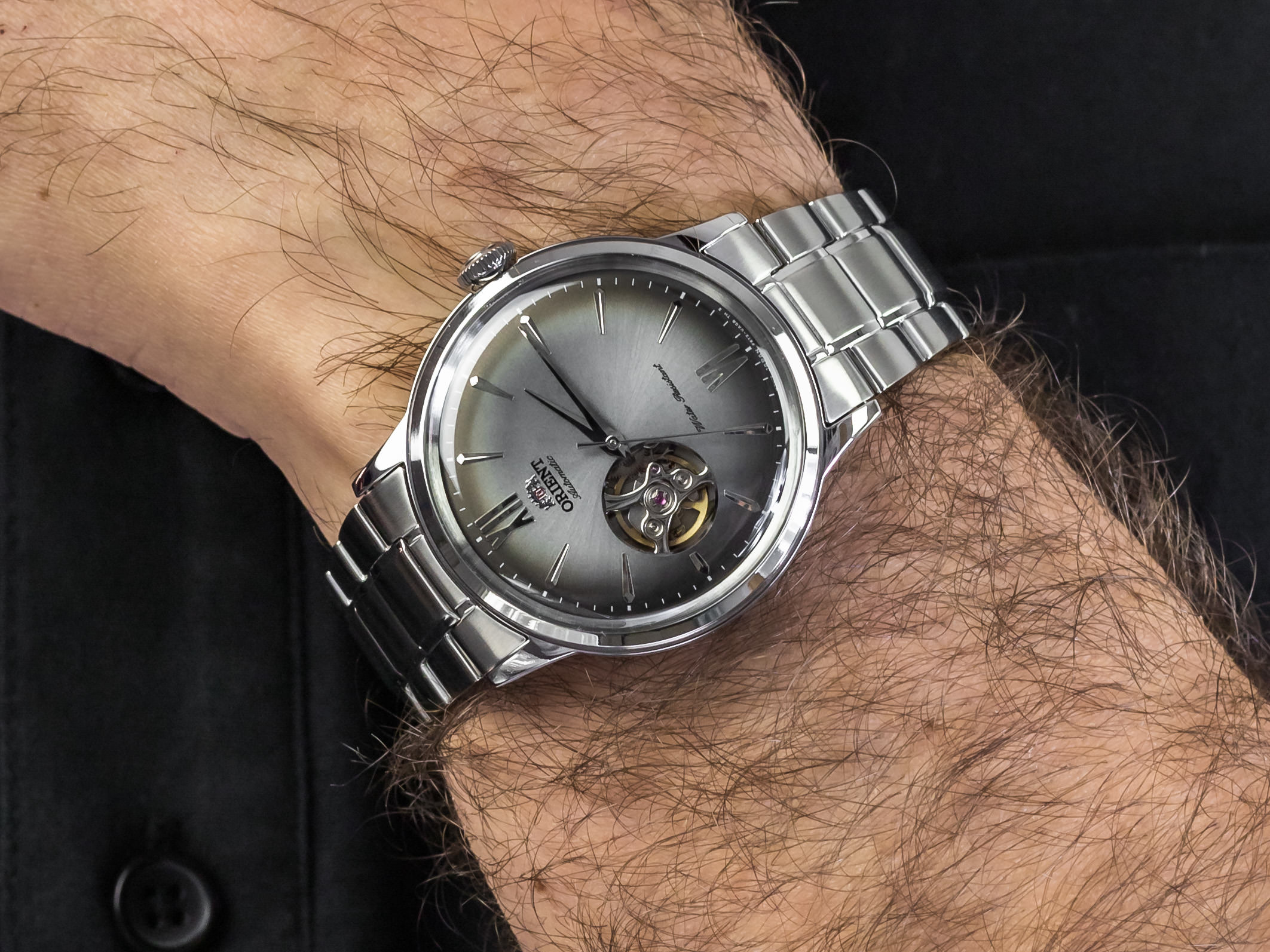 Orient RA-AG0029N10B Classic Open Heart zegarek klasyczny Classic - miniatura 4