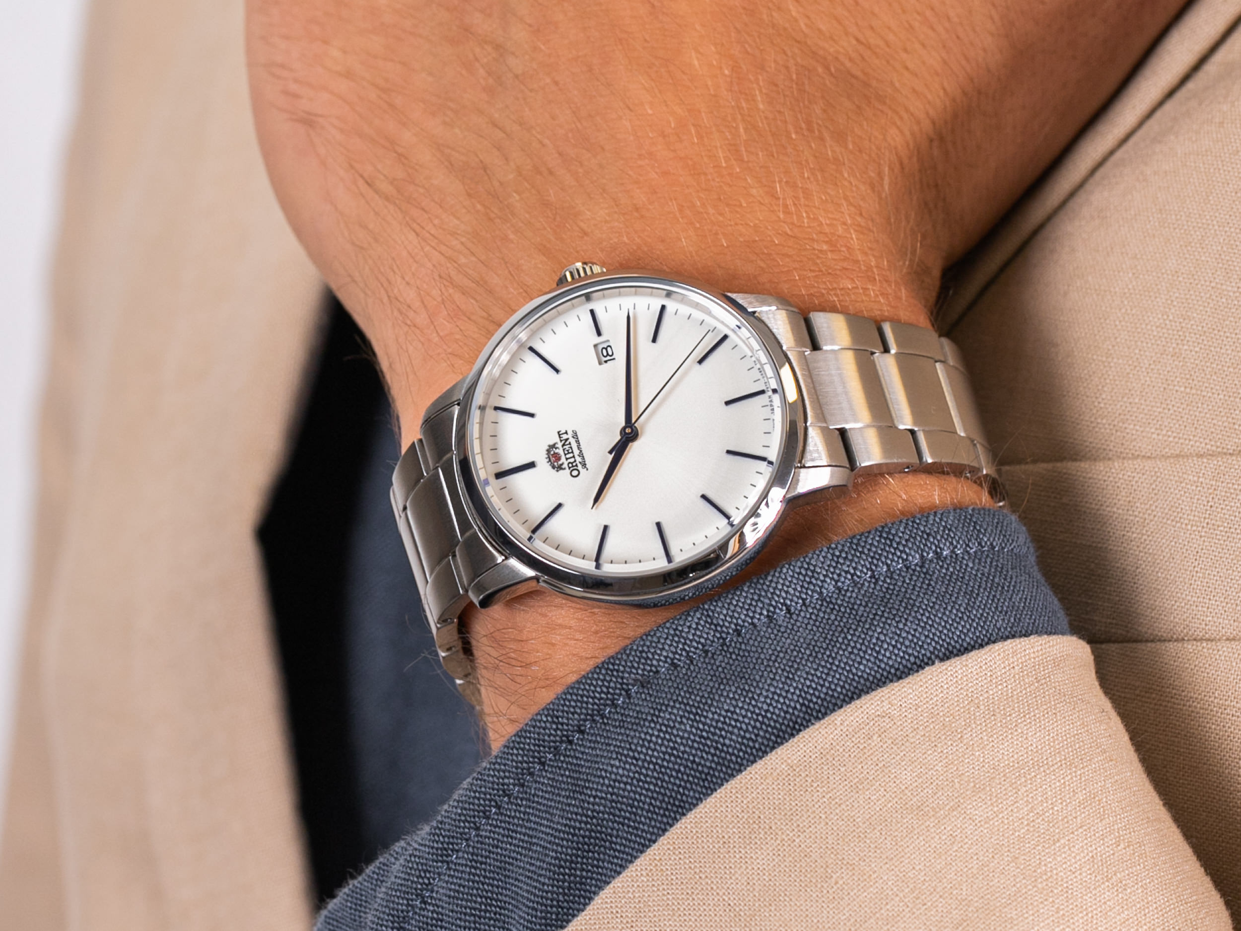 Orient RA-AC0E02S10B Maestro zegarek klasyczny Contemporary - miniatura 4