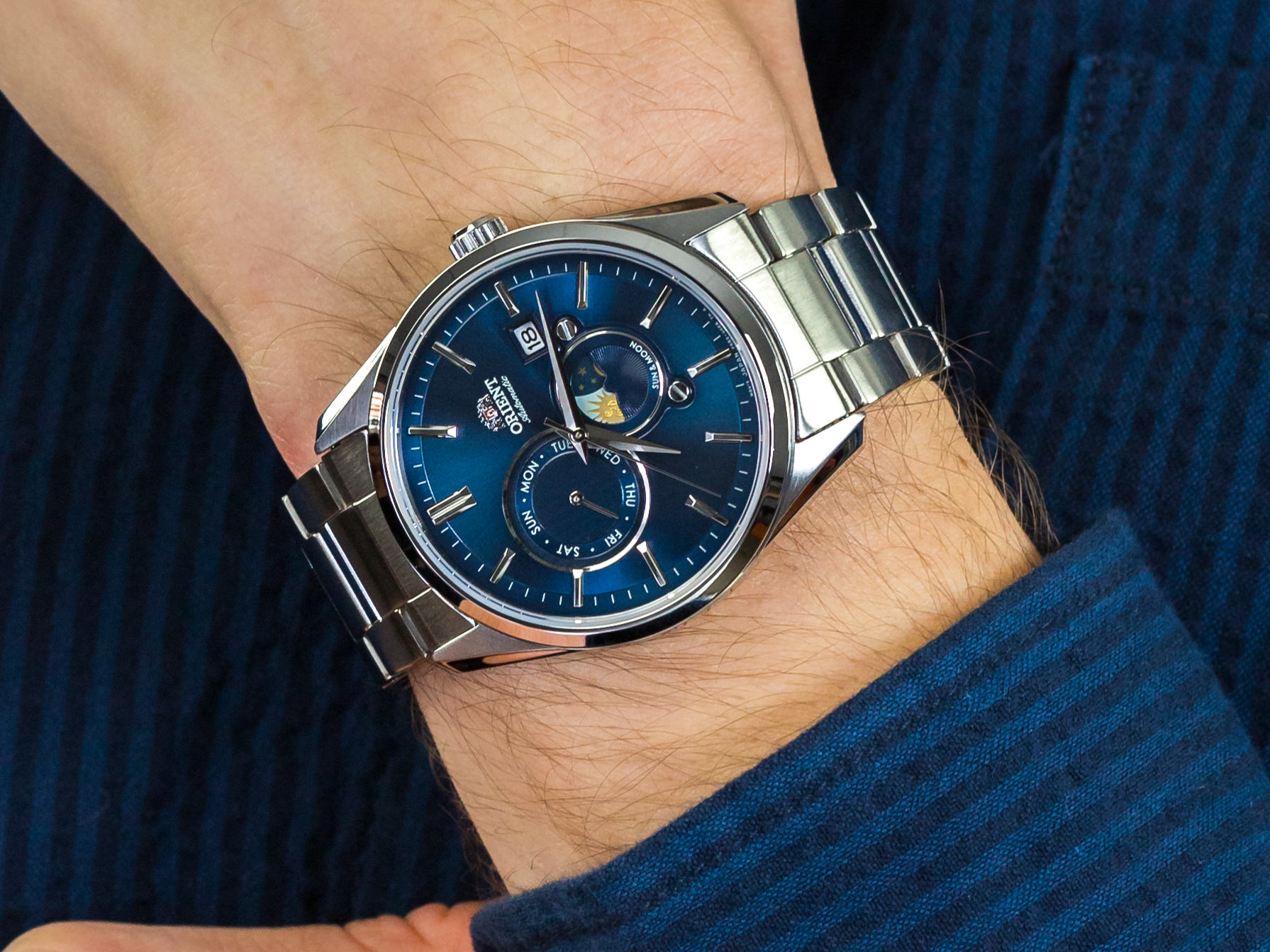 Orient RA-AK0303L10B zegarek klasyczny Contemporary - miniatura 4