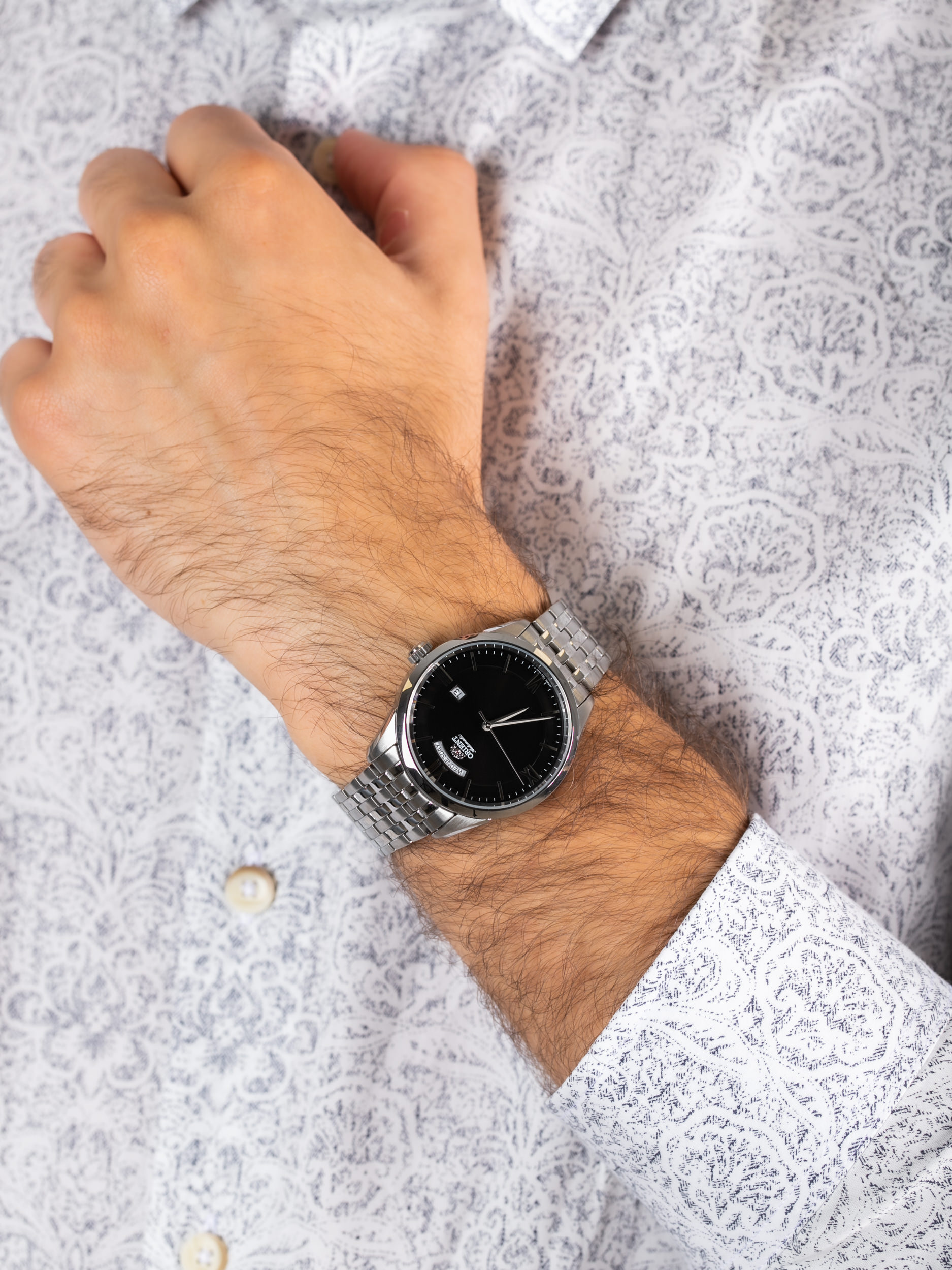 Orient RA-AX0003B0HB męski zegarek Contemporary bransoleta - miniatura 3
