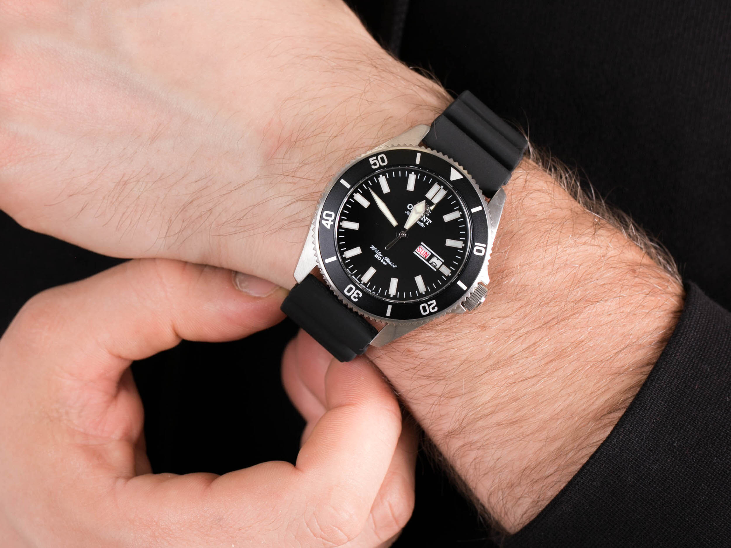 Orient RA-AA0010B19B Kano zegarek klasyczny Sports - miniatura 4
