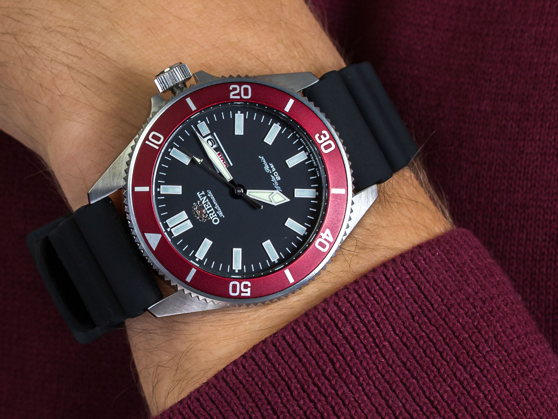 Orient RA-AA0011B19B Kano zegarek klasyczny Sports - miniatura 9