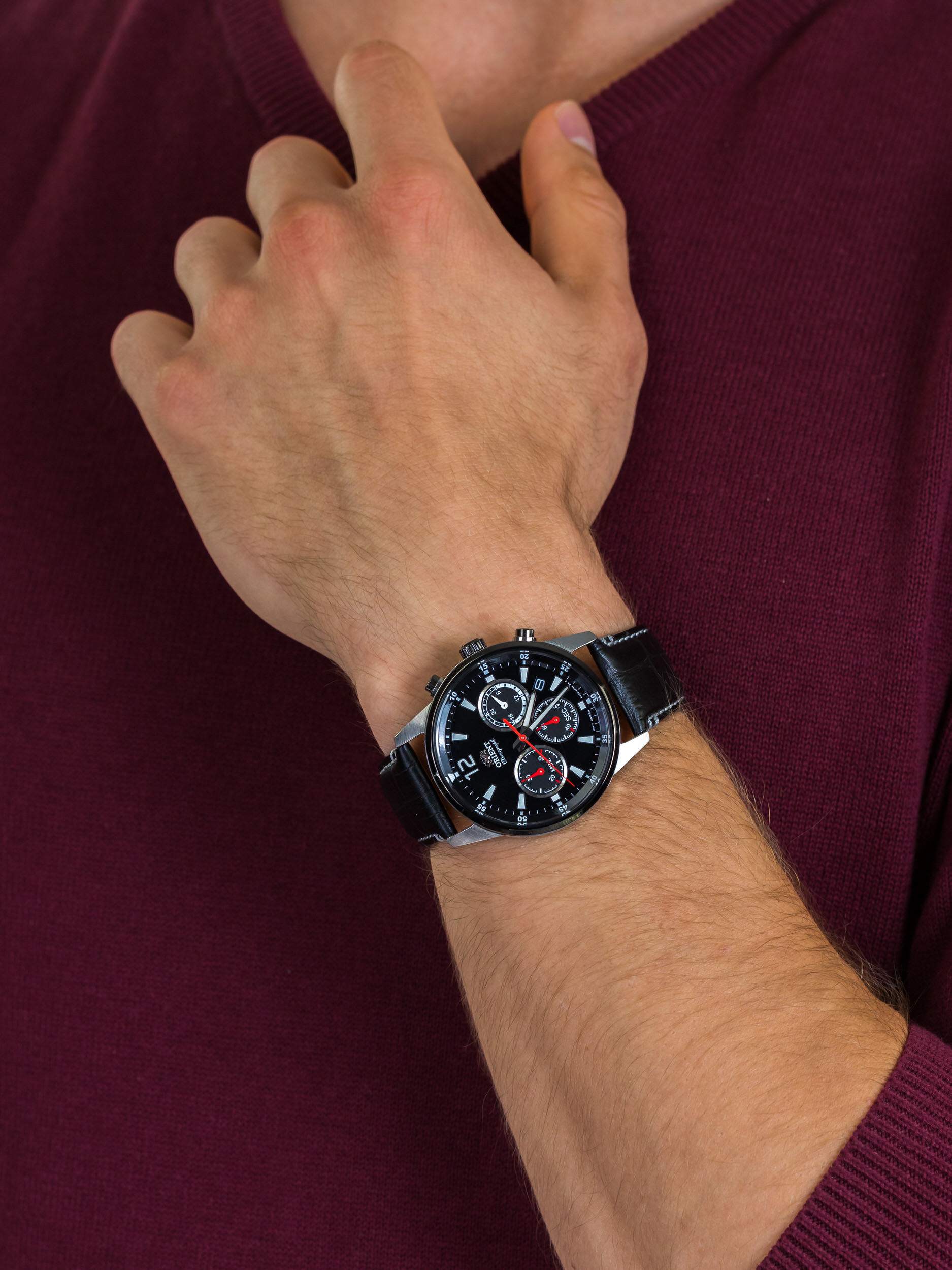 zegarek Orient RA-KV0005B10B męski z chronograf Sports - miniatura 3