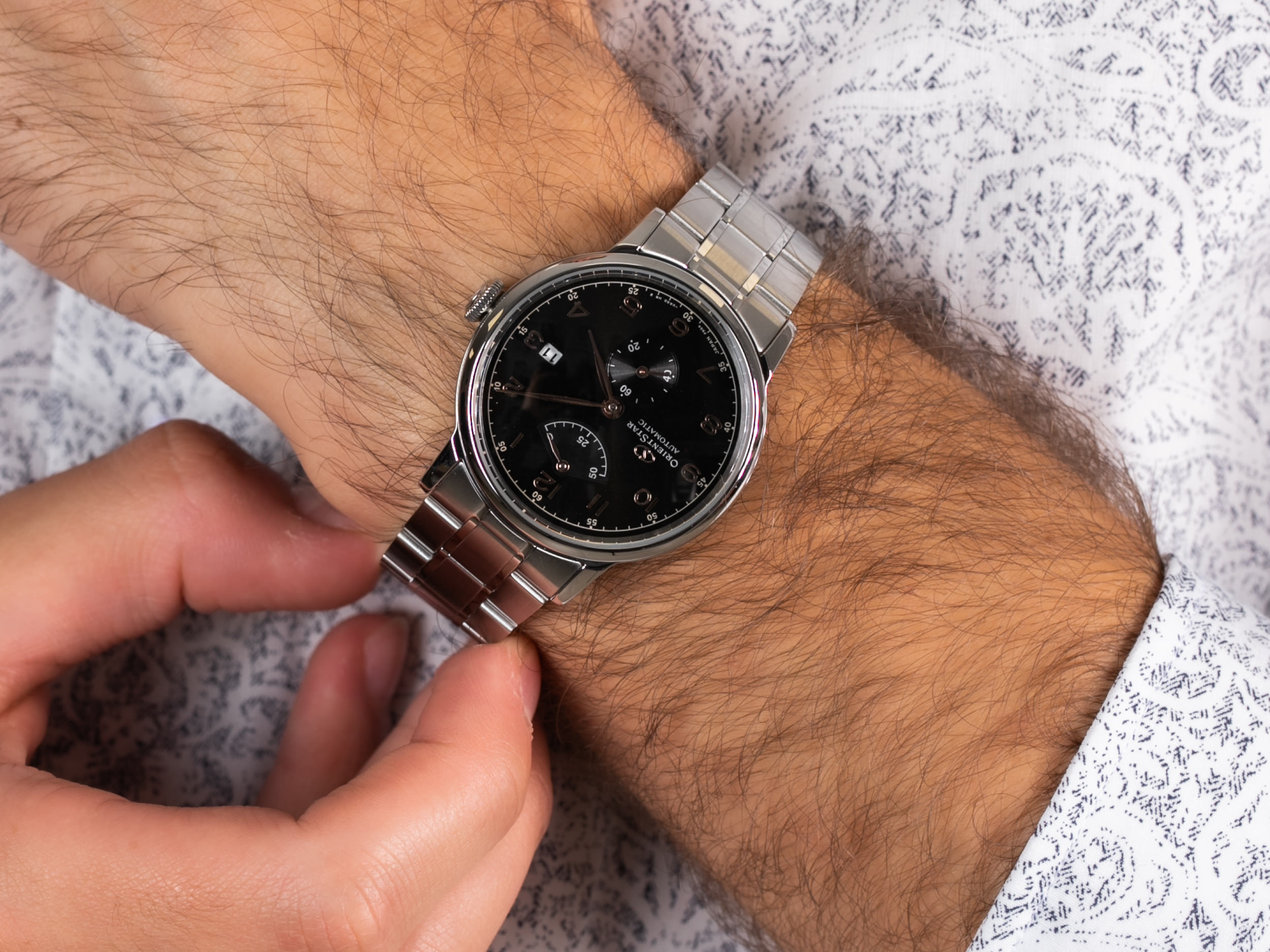 Orient Star RE-AW0001B00B zegarek klasyczny Classic