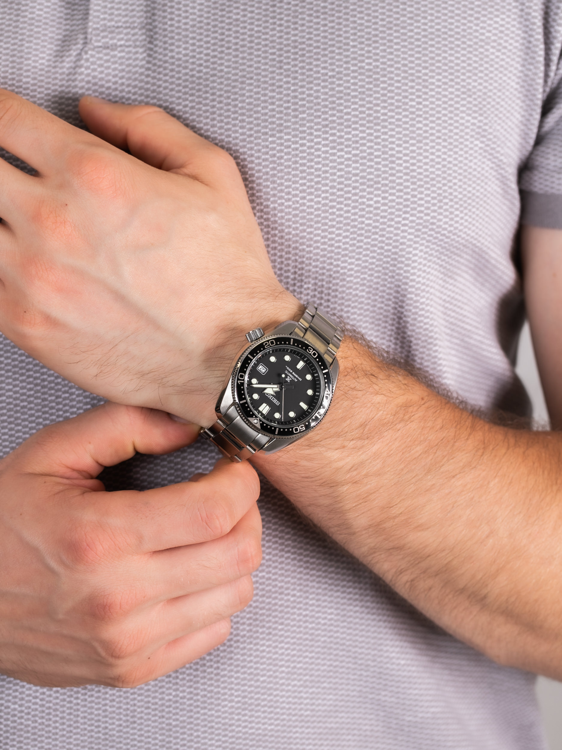 Seiko SPB077J1 męski zegarek Prospex bransoleta - miniatura 3