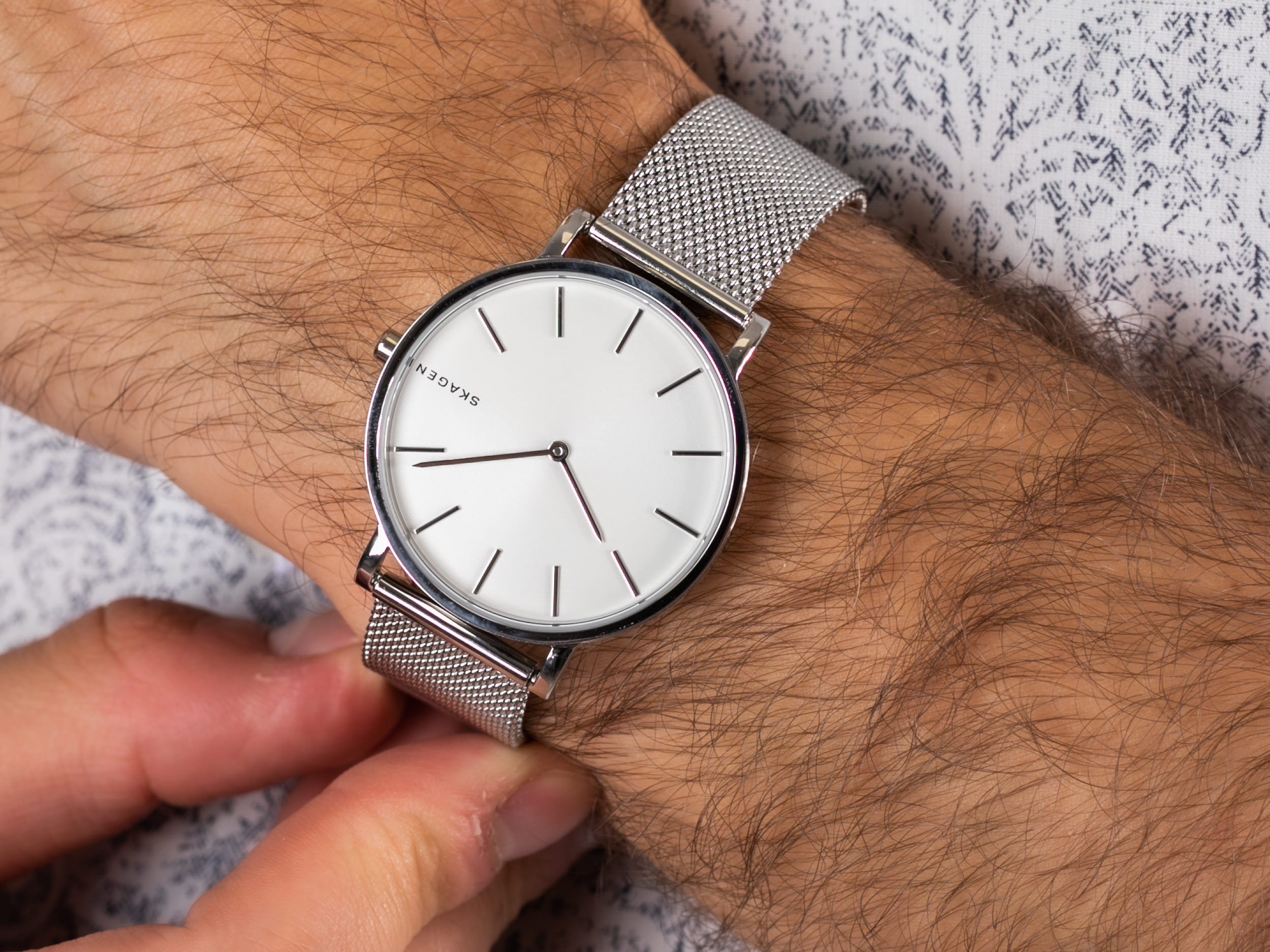 zegarek Skagen SKW6442 srebrny Hagen - miniatura 4