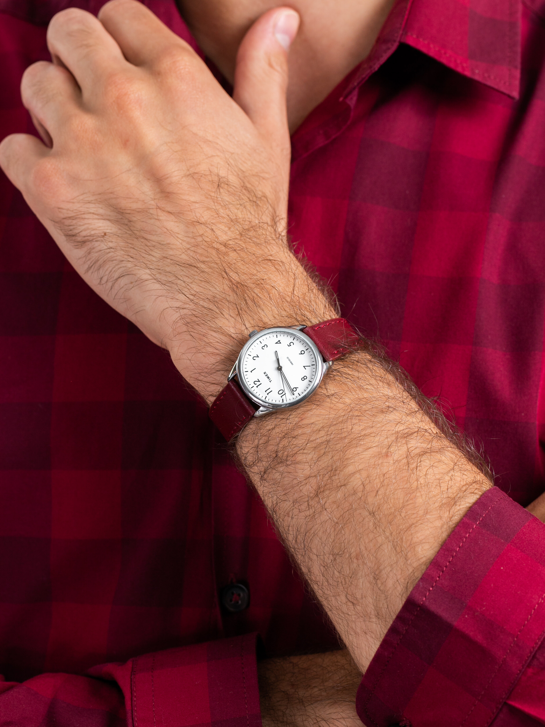 Timex TW2T72200 męski zegarek Easy Reader pasek - miniatura 3
