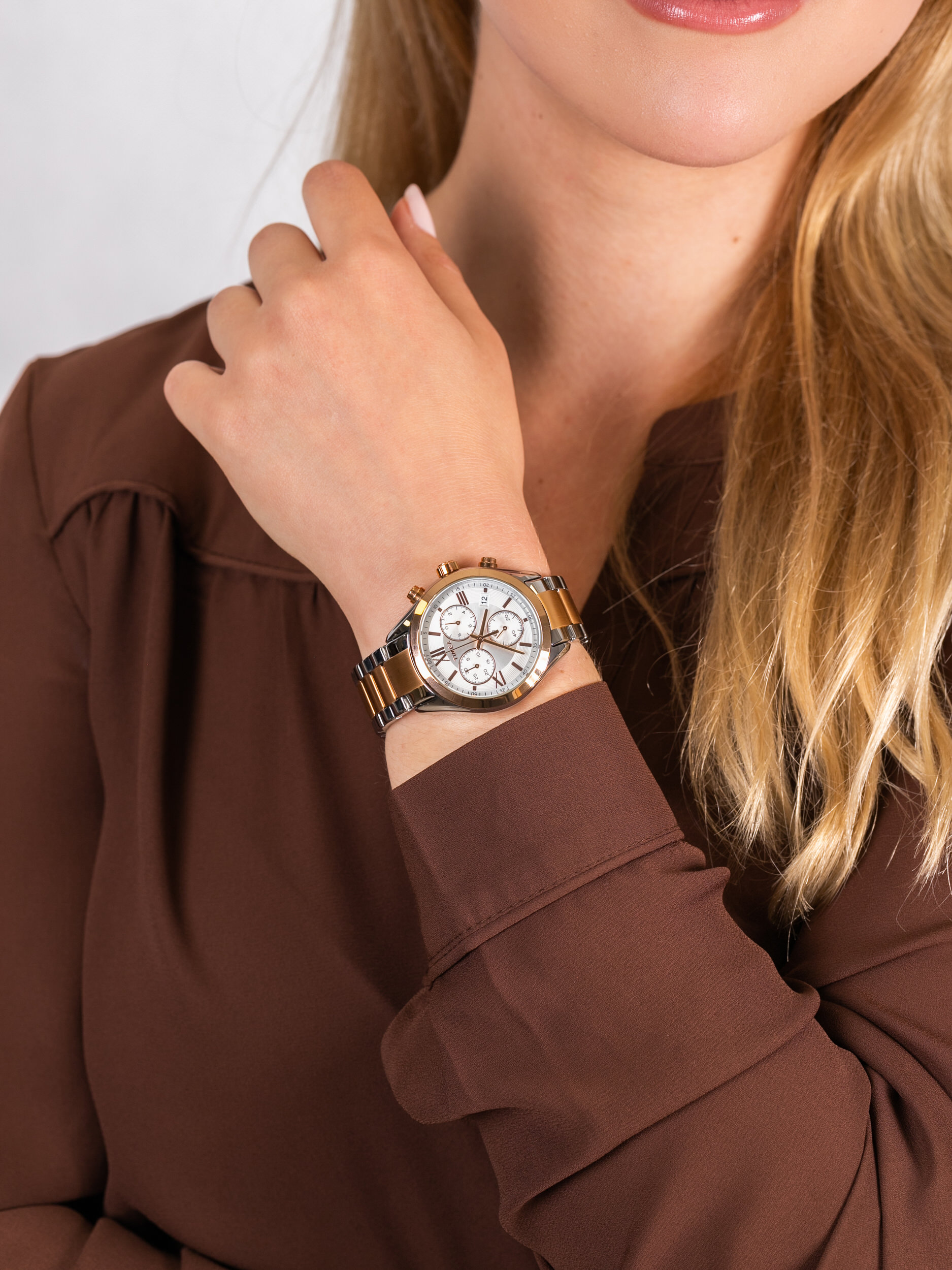 Timex TW2P93800 damski zegarek Kaleidoscope bransoleta